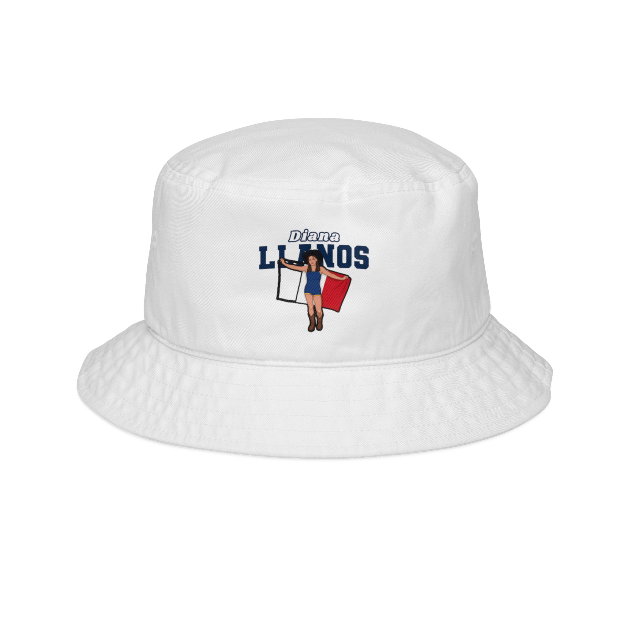 Bucket Hat — character_name_arch in White