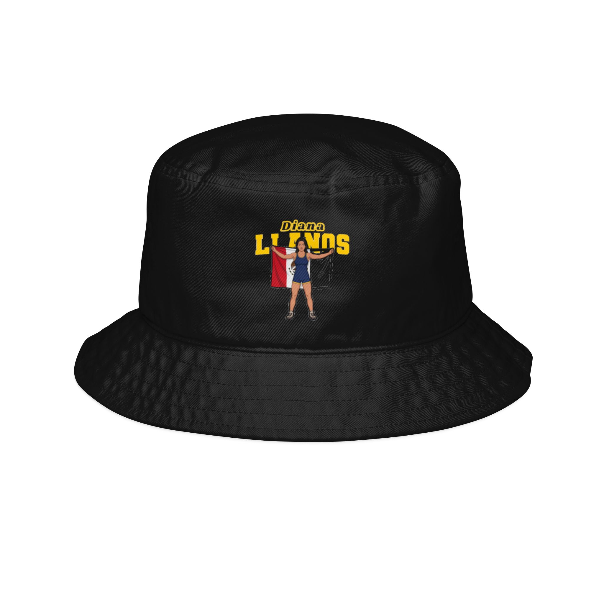 Bucket Hat — character_name_arch in Black