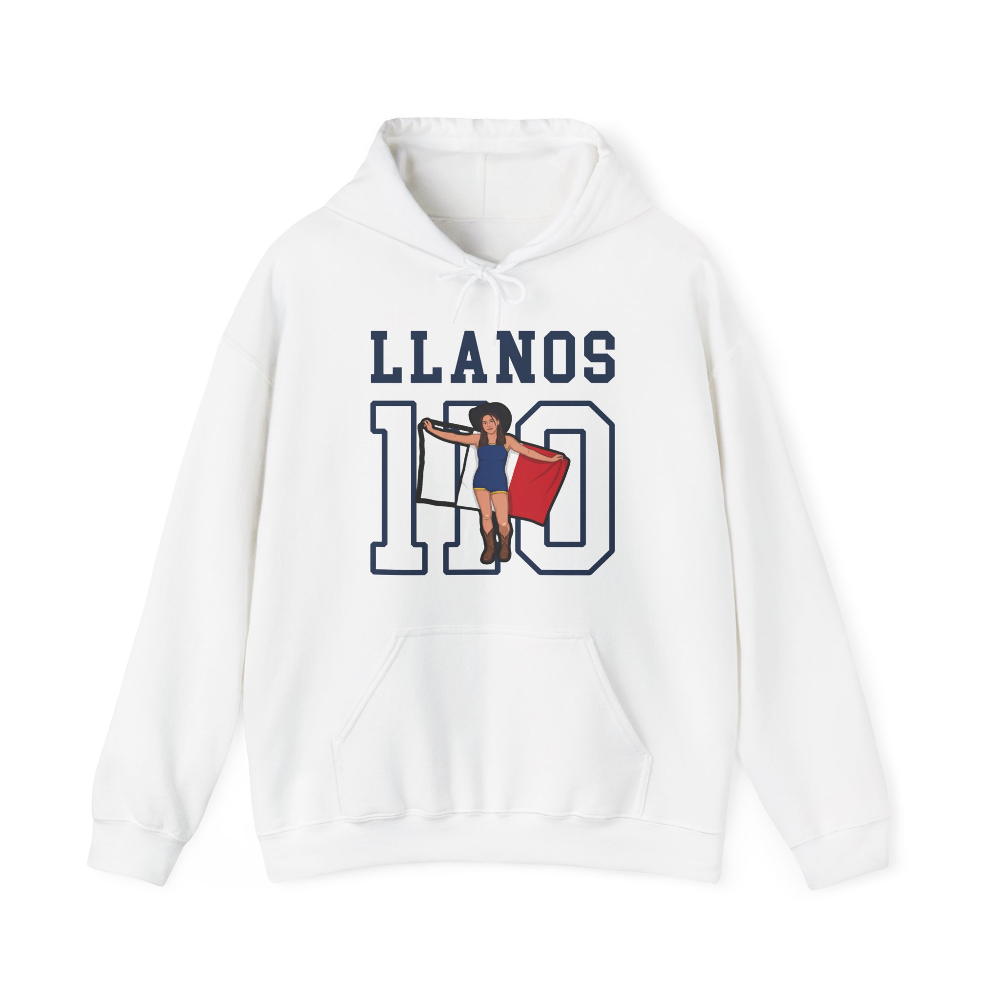 Hoodie — character_shirsey in White