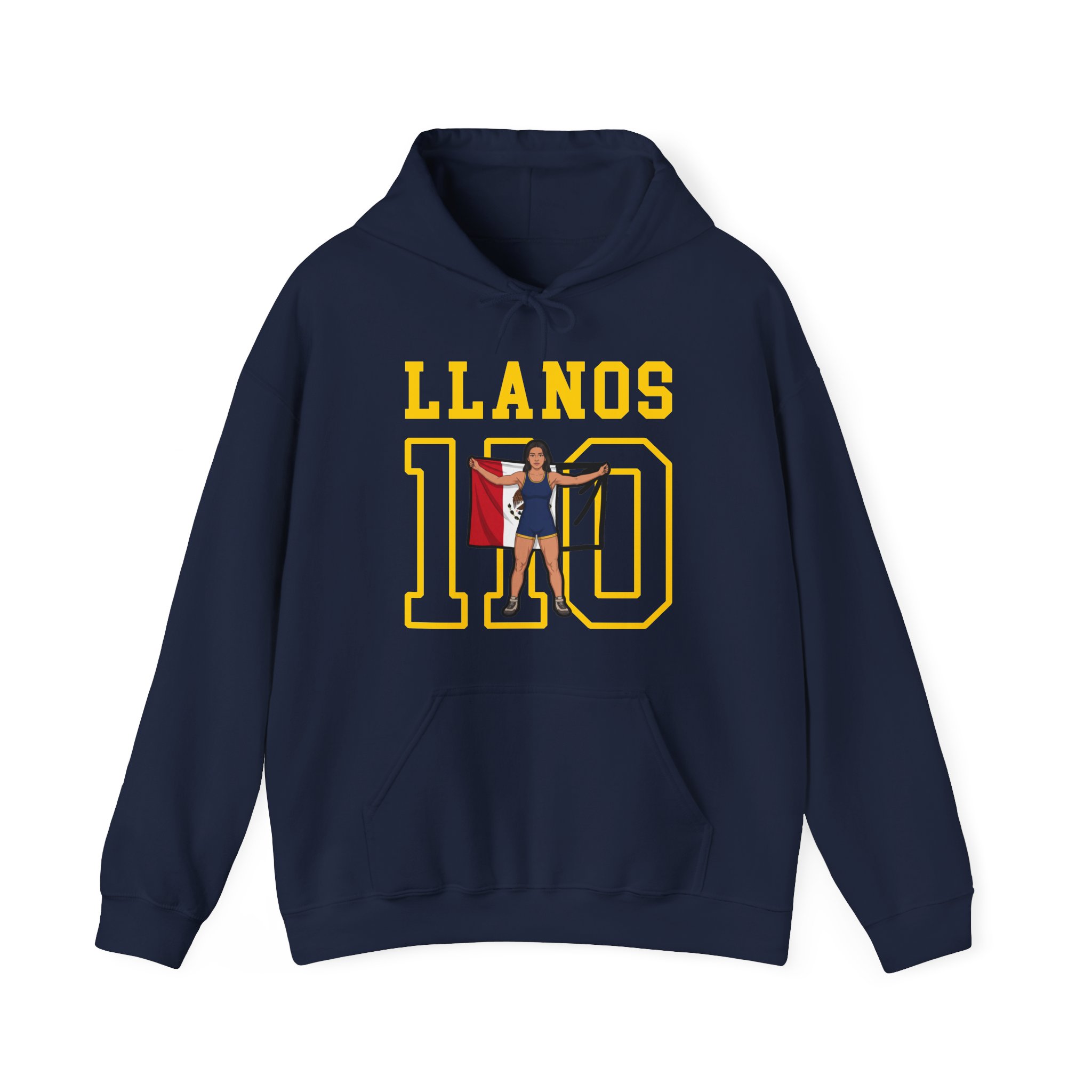 Hoodie — character_shirsey in Navy