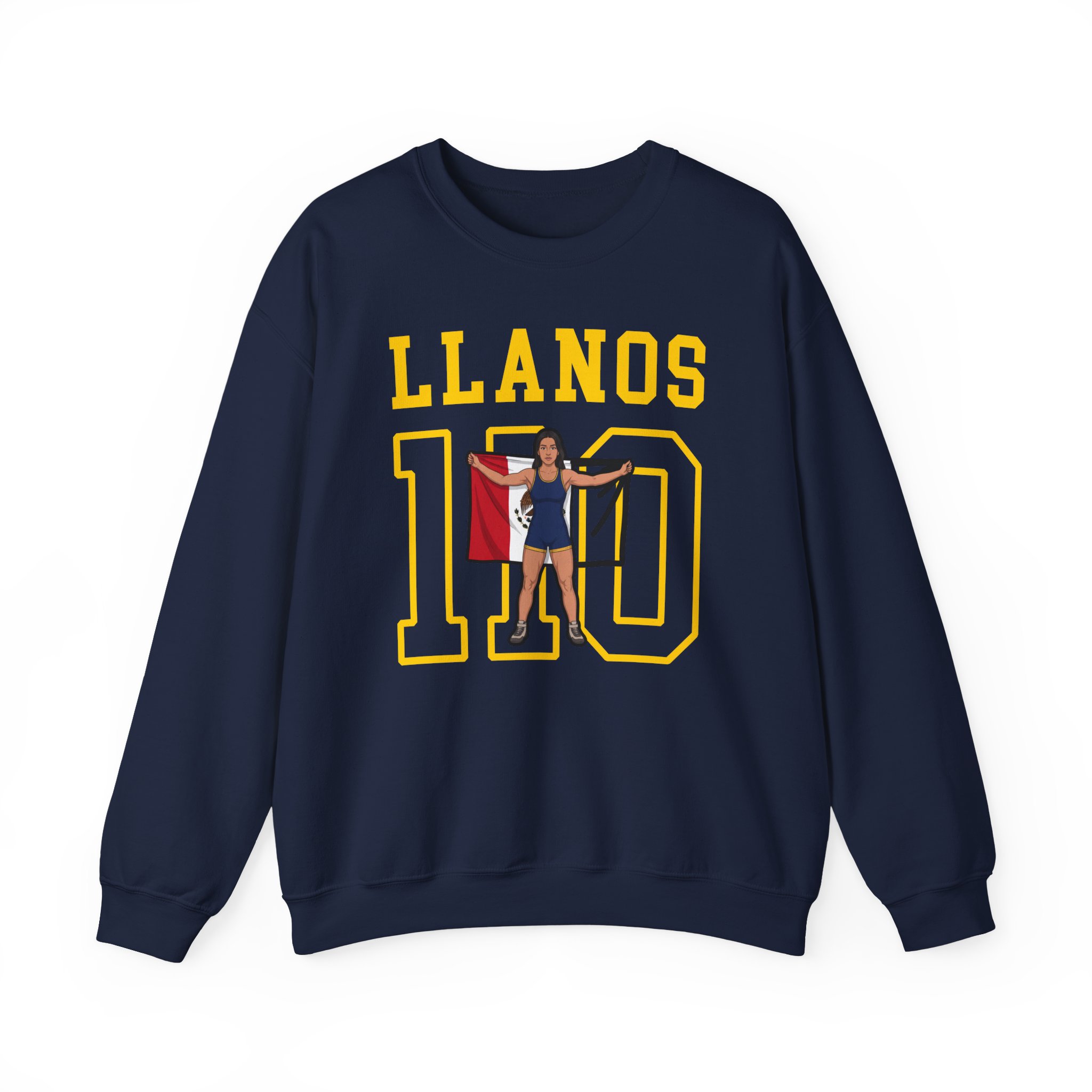 Crewneck Sweatshirt — character_shirsey in Navy