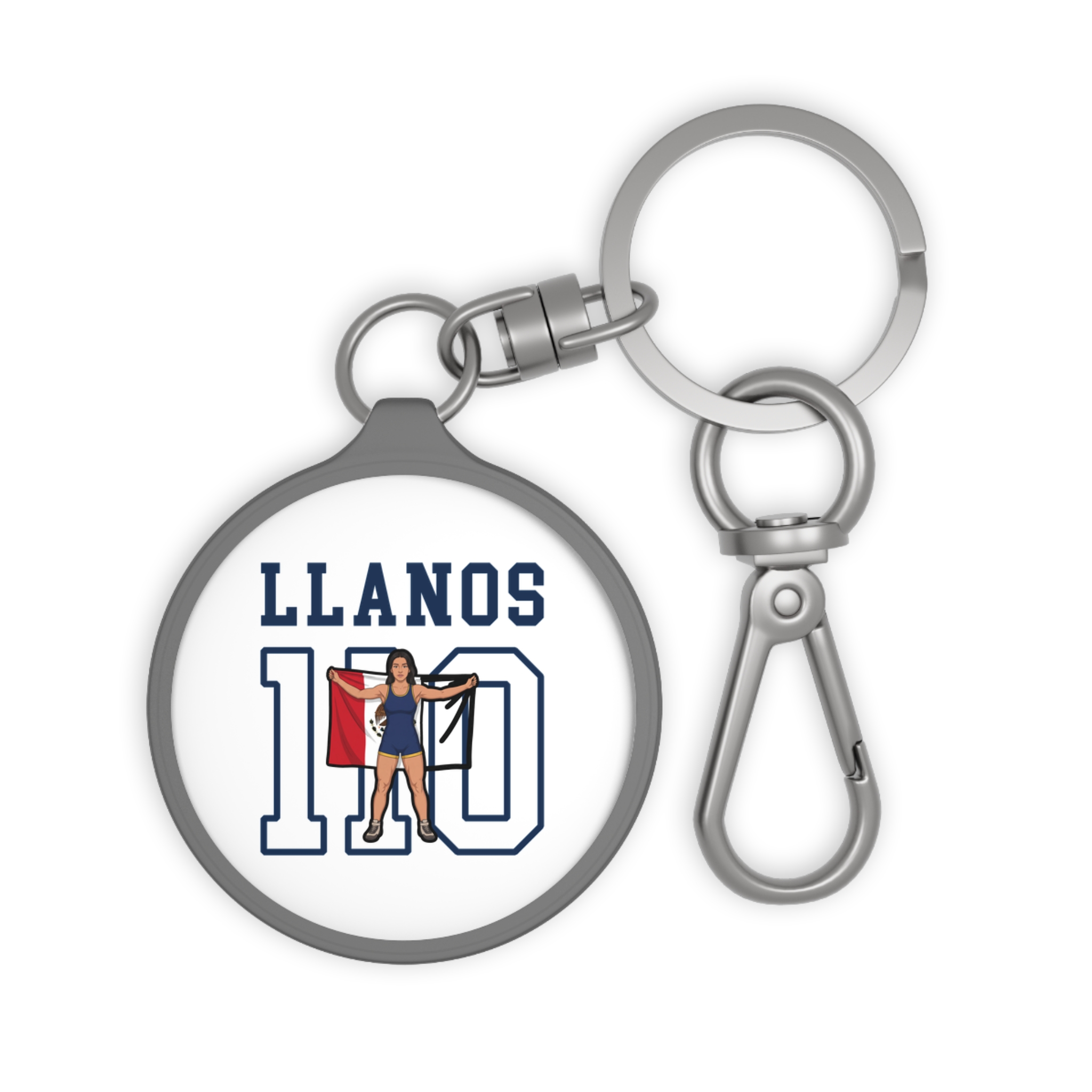Keychain — character_shirsey in Grey