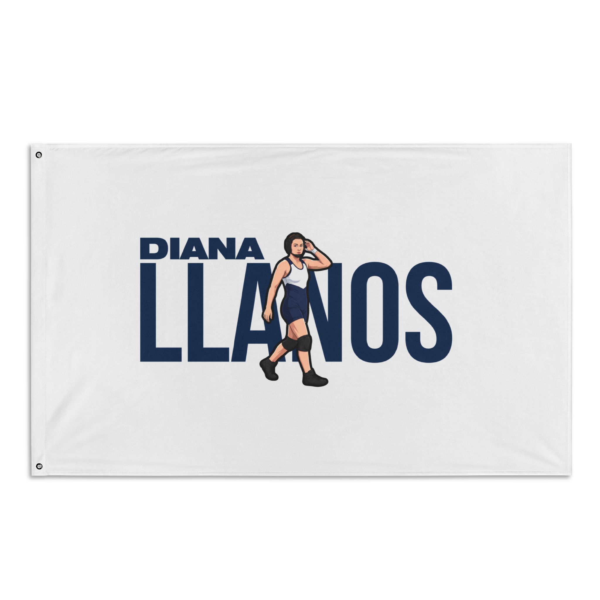 Flag (35 × 56 in) — character_player_name in Classic
