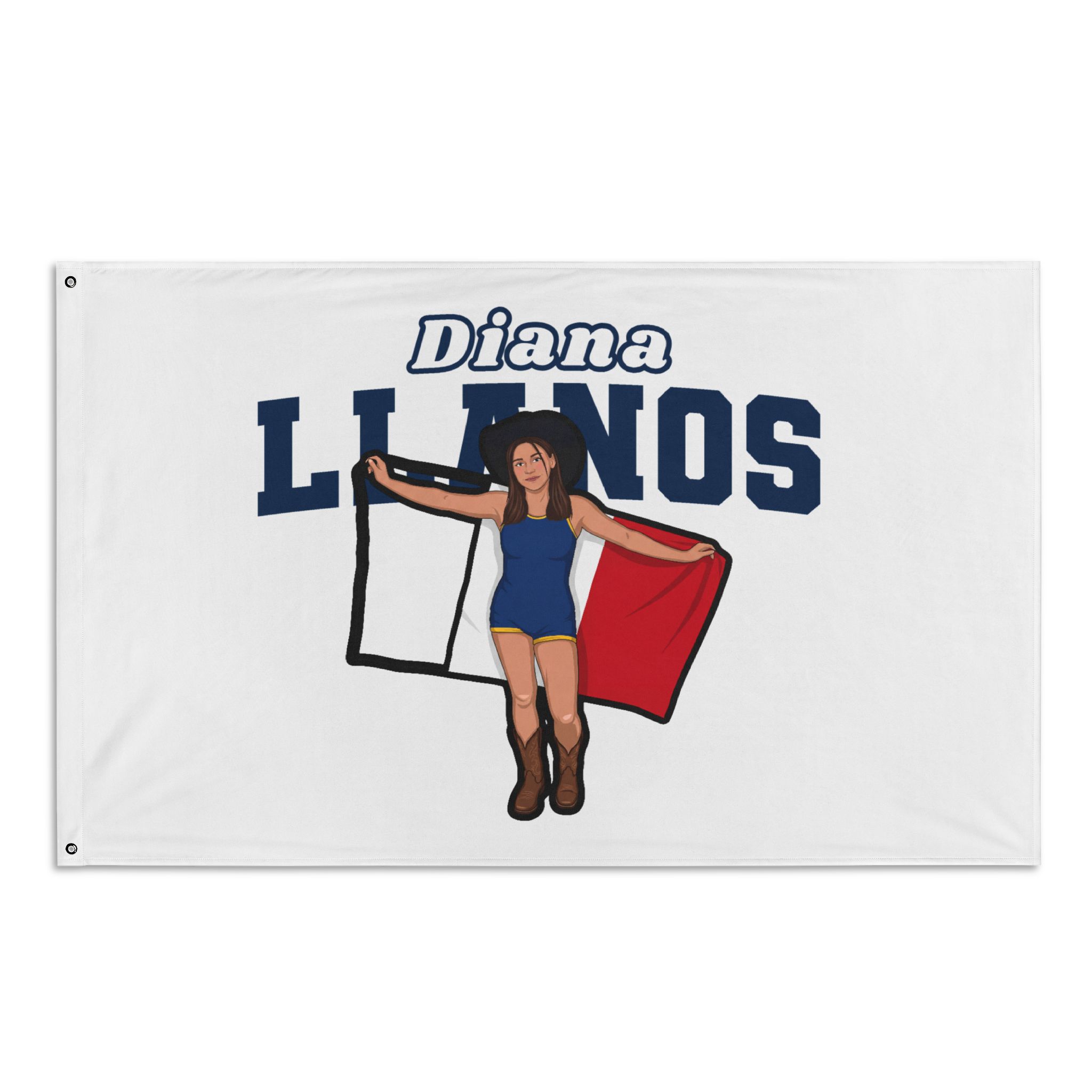 Flag (35 × 56 in) — character_name_arch in Classic
