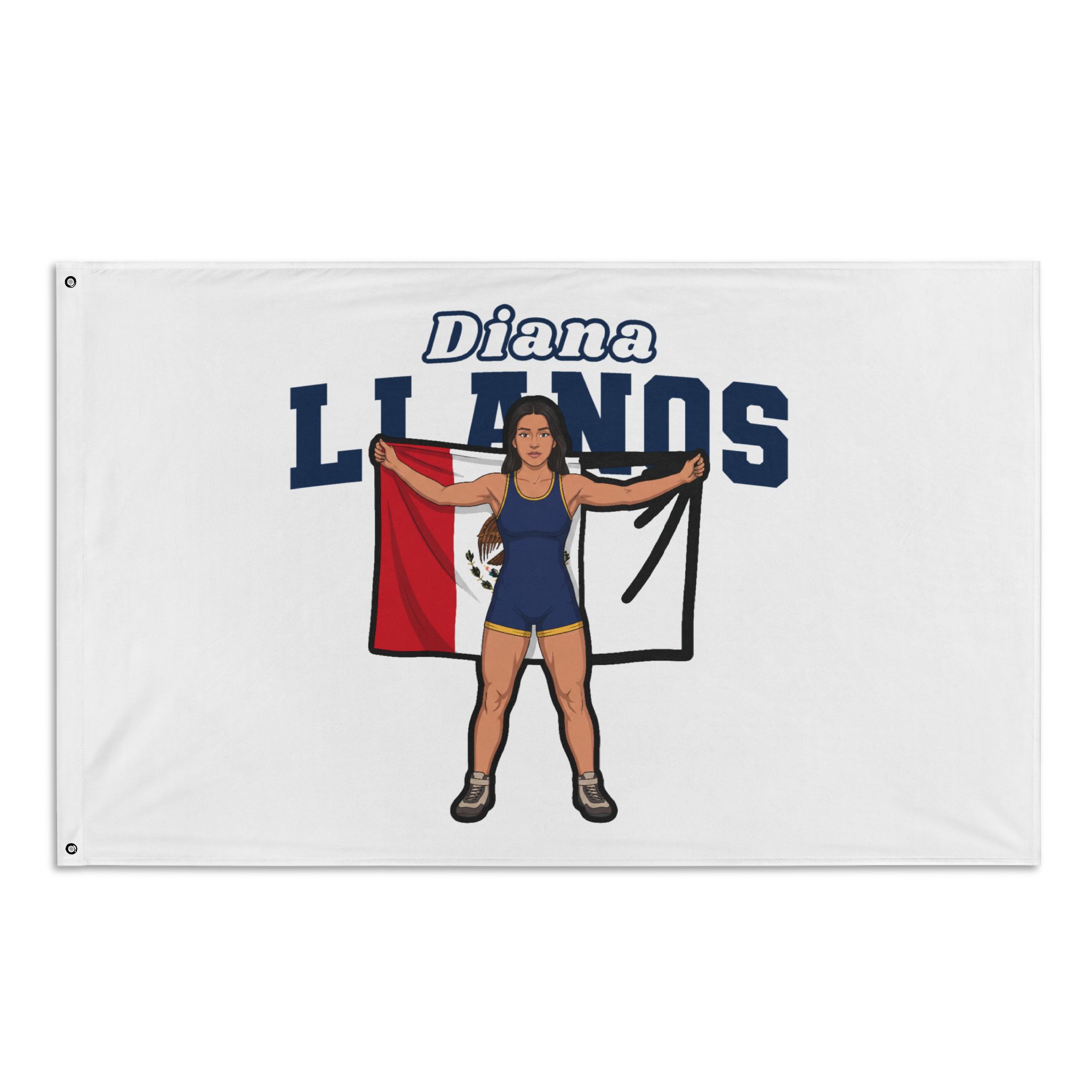 Flag (35 × 56 in) — character_name_arch in Classic