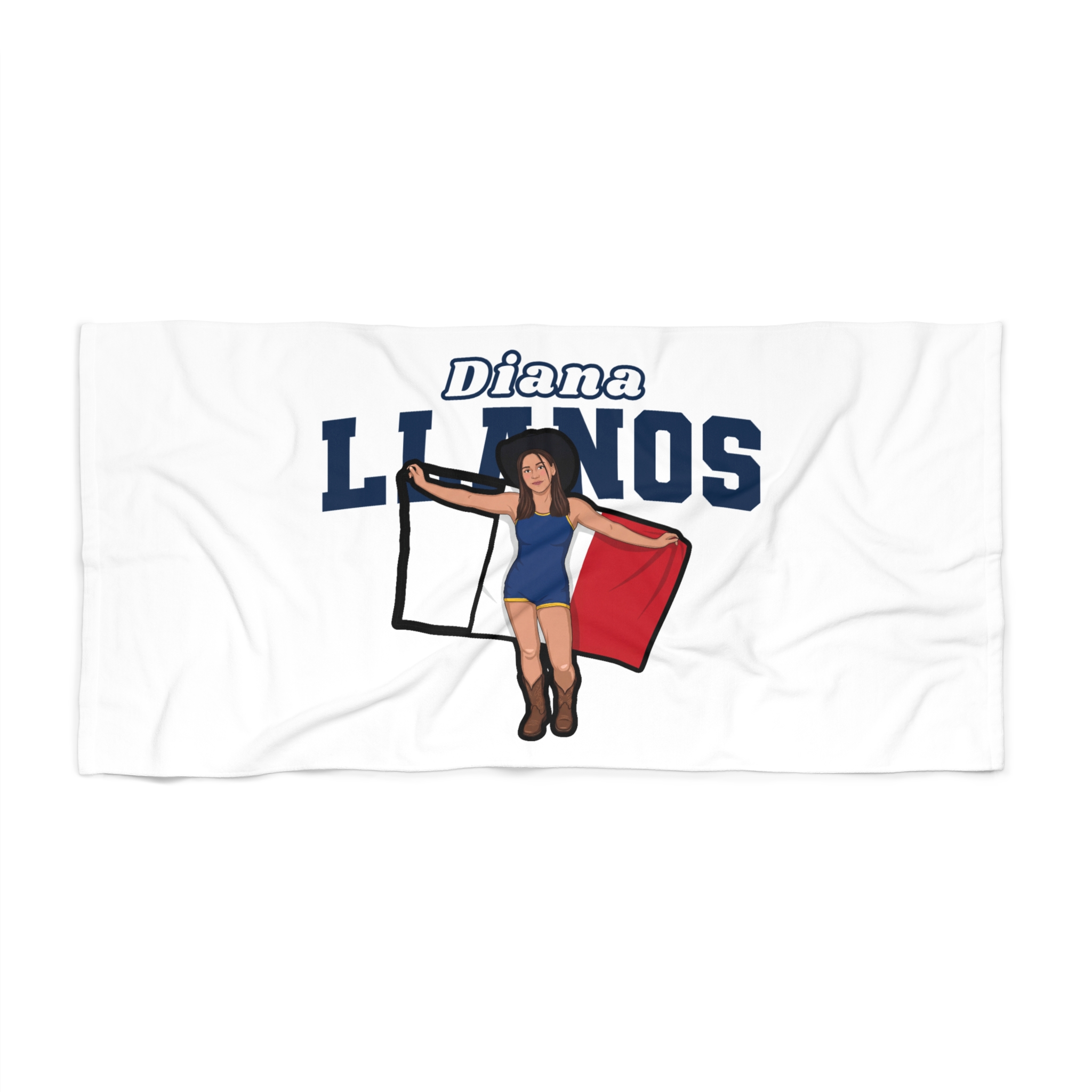 Beach Towel — character_name_arch in Classic