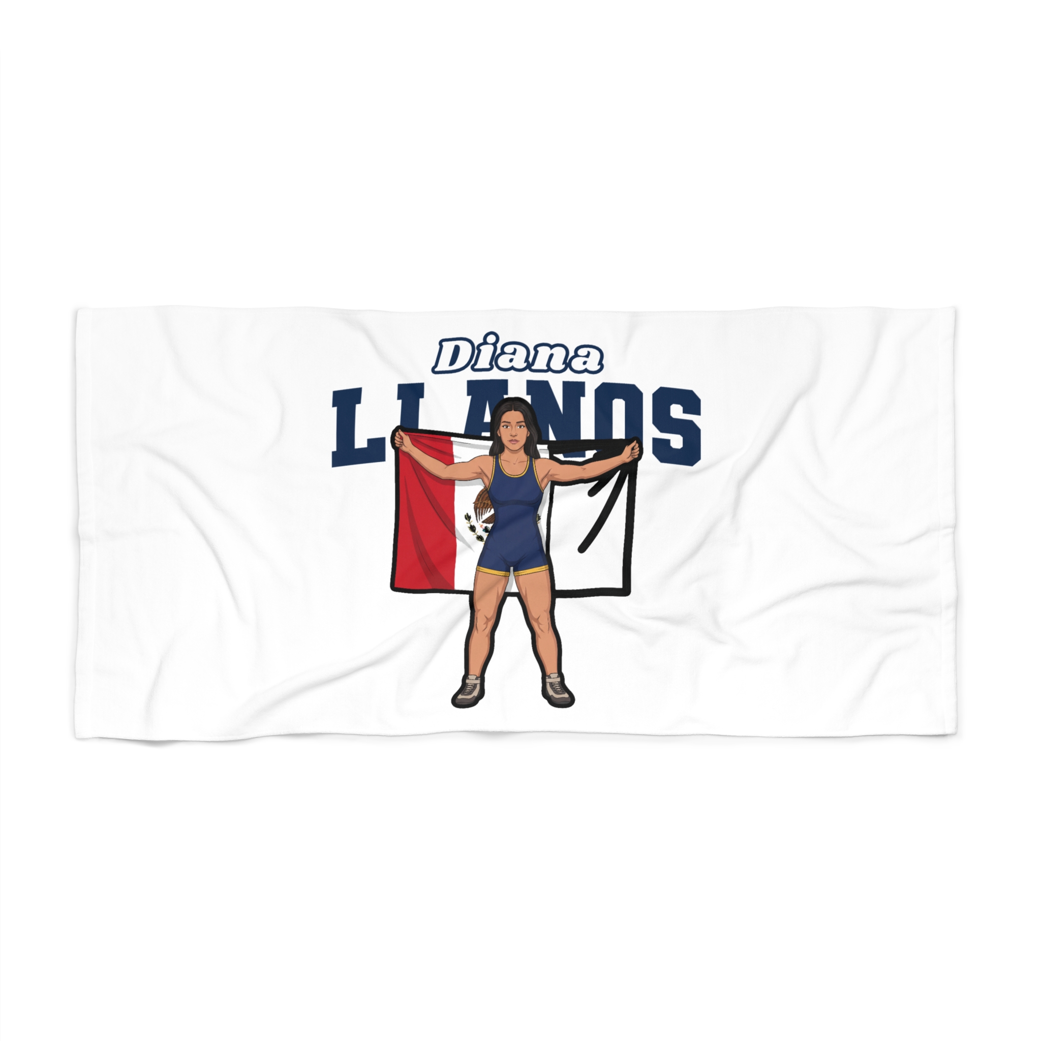 Beach Towel — character_name_arch in Classic