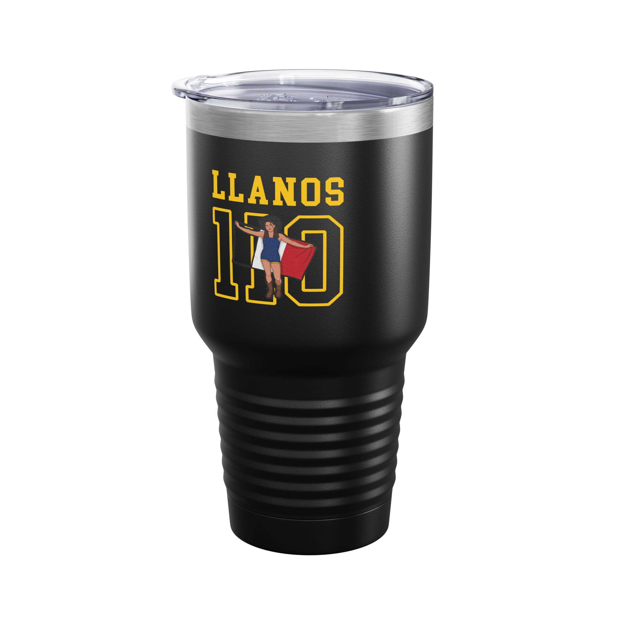 30oz Tumbler — character_shirsey in Black