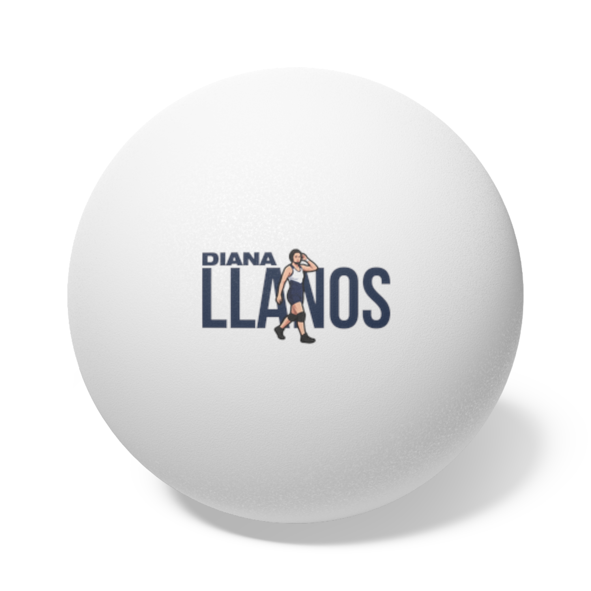 Ping Pong Balls, 6 pcs — character_player_name in White
