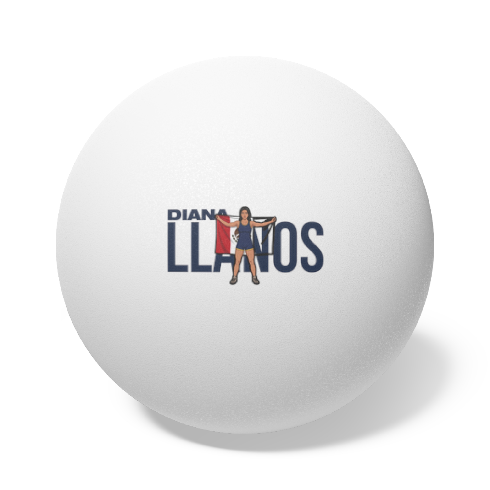 Ping Pong Balls, 6 pcs — character_player_name in White