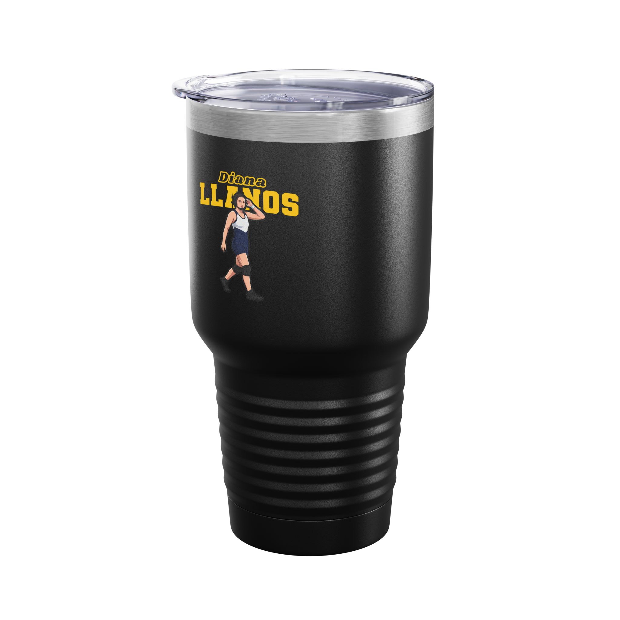 30oz Tumbler — character_name_arch in Black