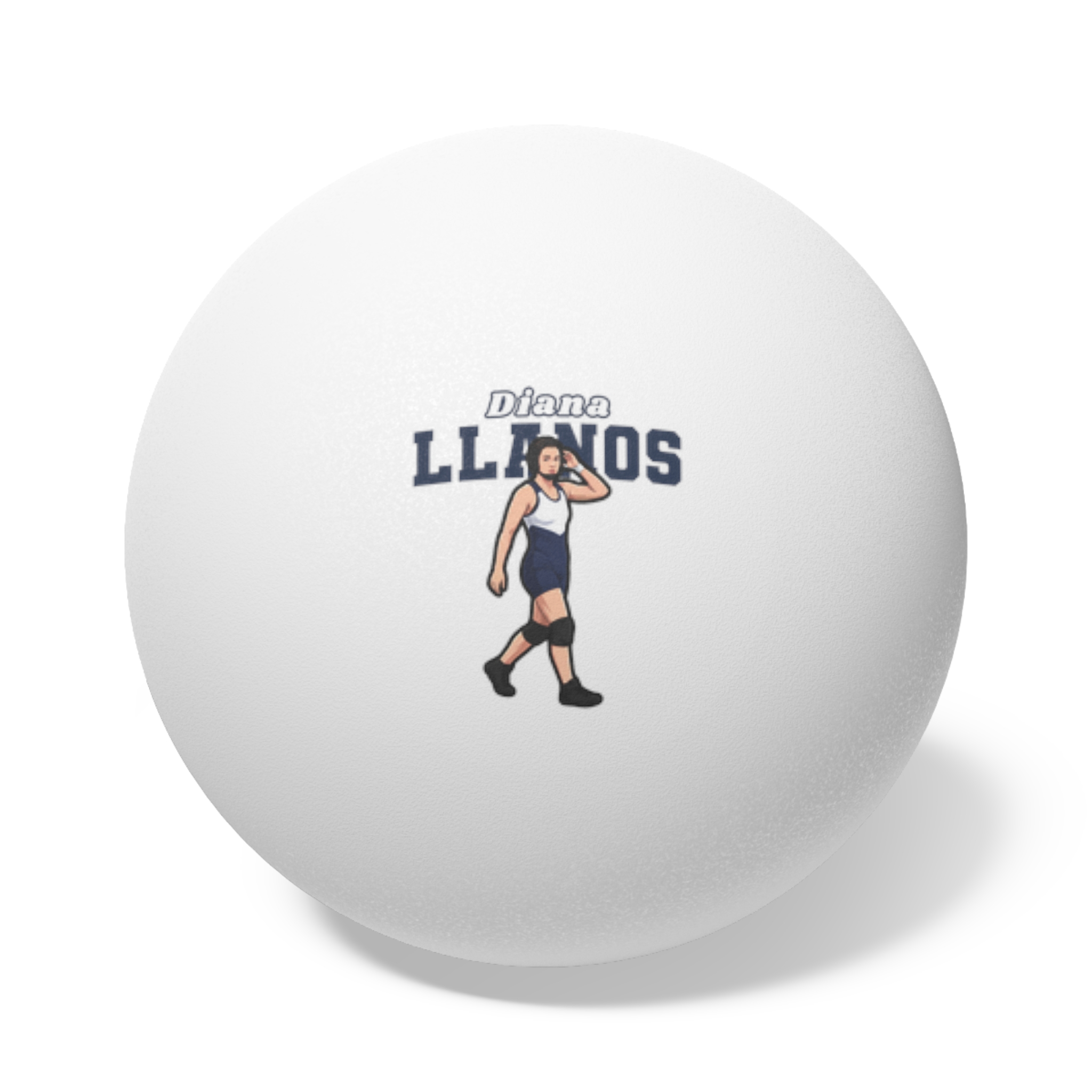 Ping Pong Balls, 6 pcs — character_name_arch in White