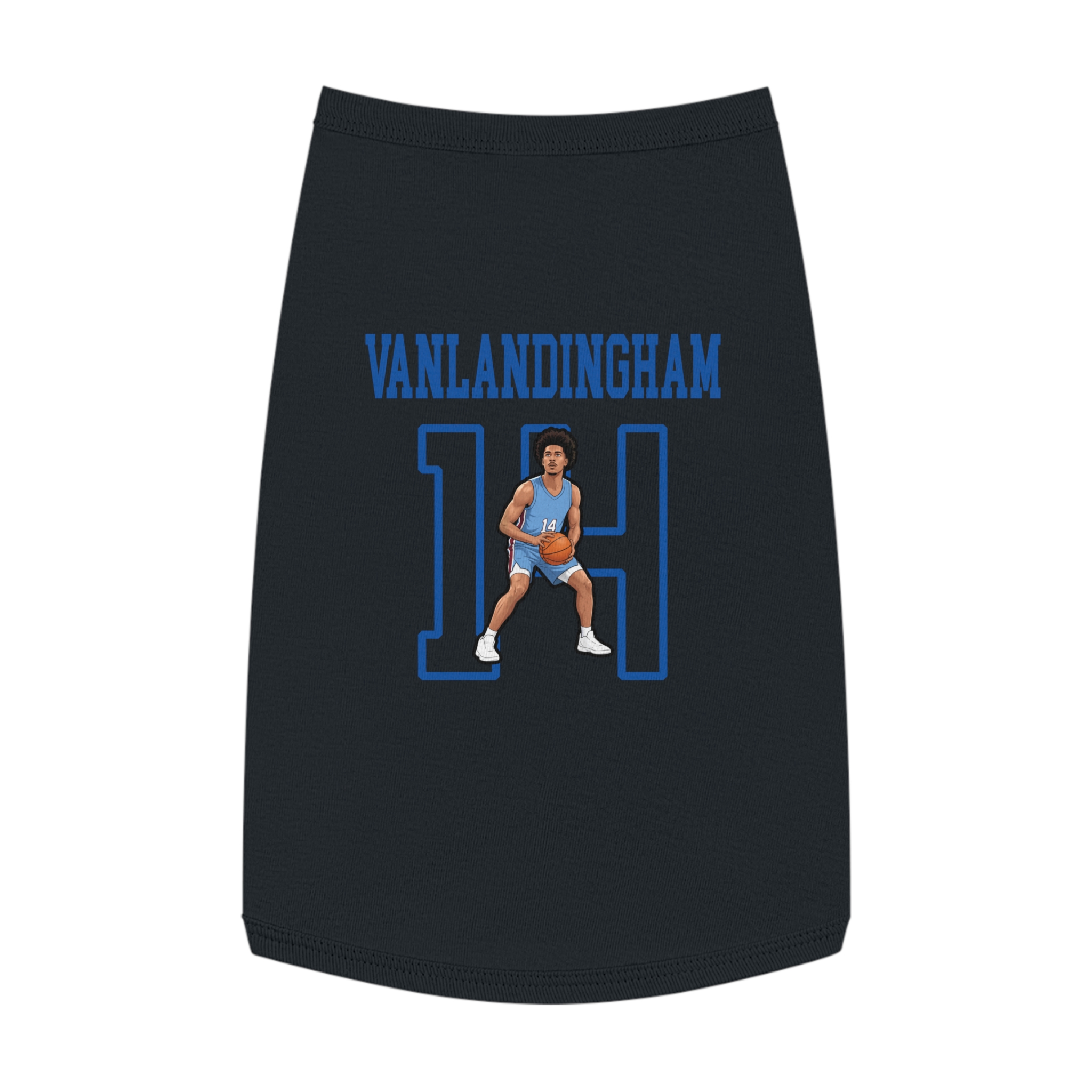 Pet Tank Top — character_shirsey in Black