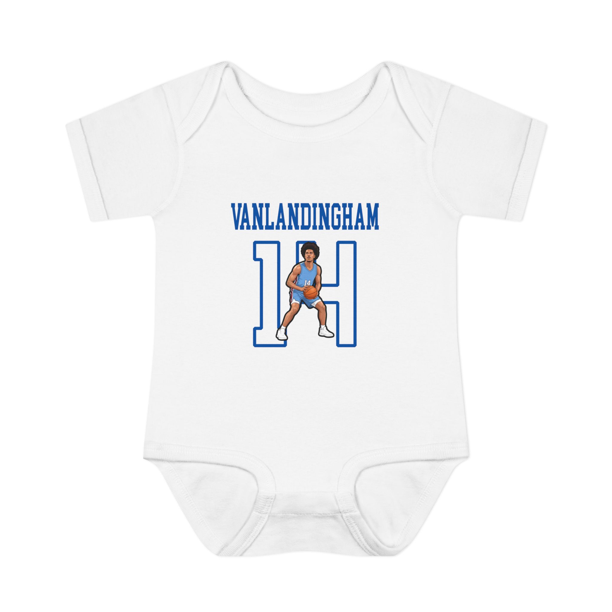 Baby Onesie — character_shirsey in White