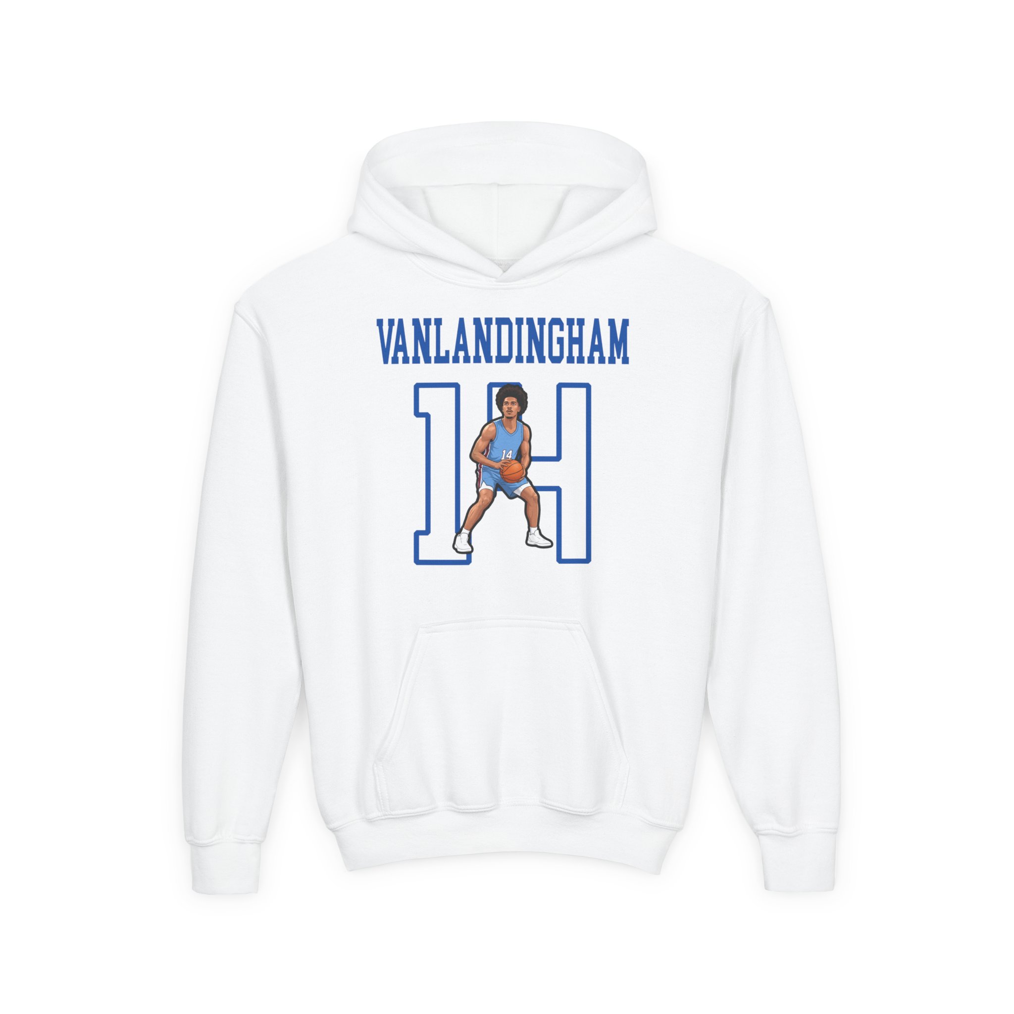 Youth Hoodie — character_shirsey in White