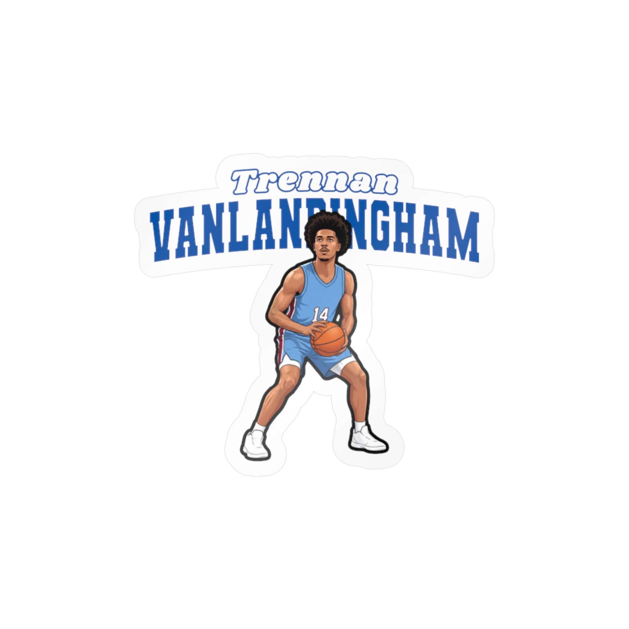 Vinyl Sticker — character_name_arch in Classic