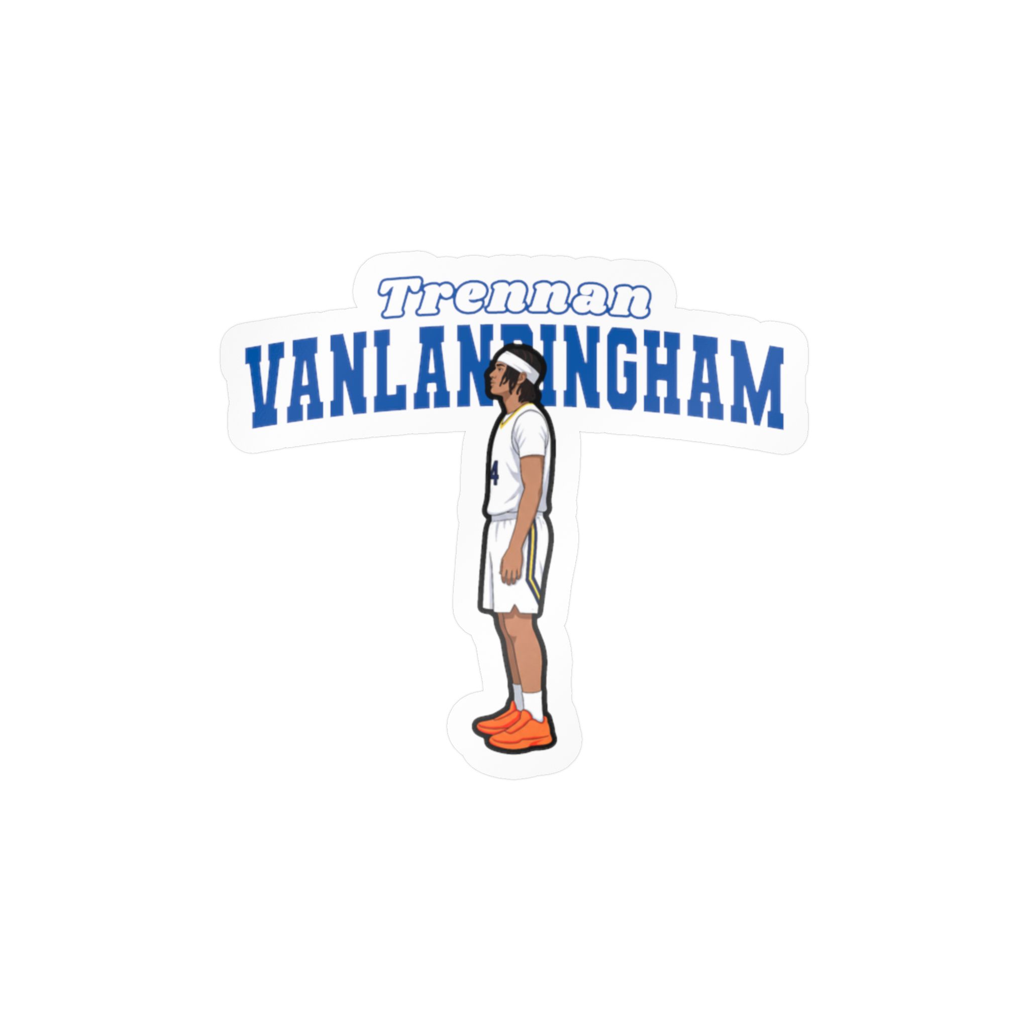 Vinyl Sticker — character_name_arch in Classic