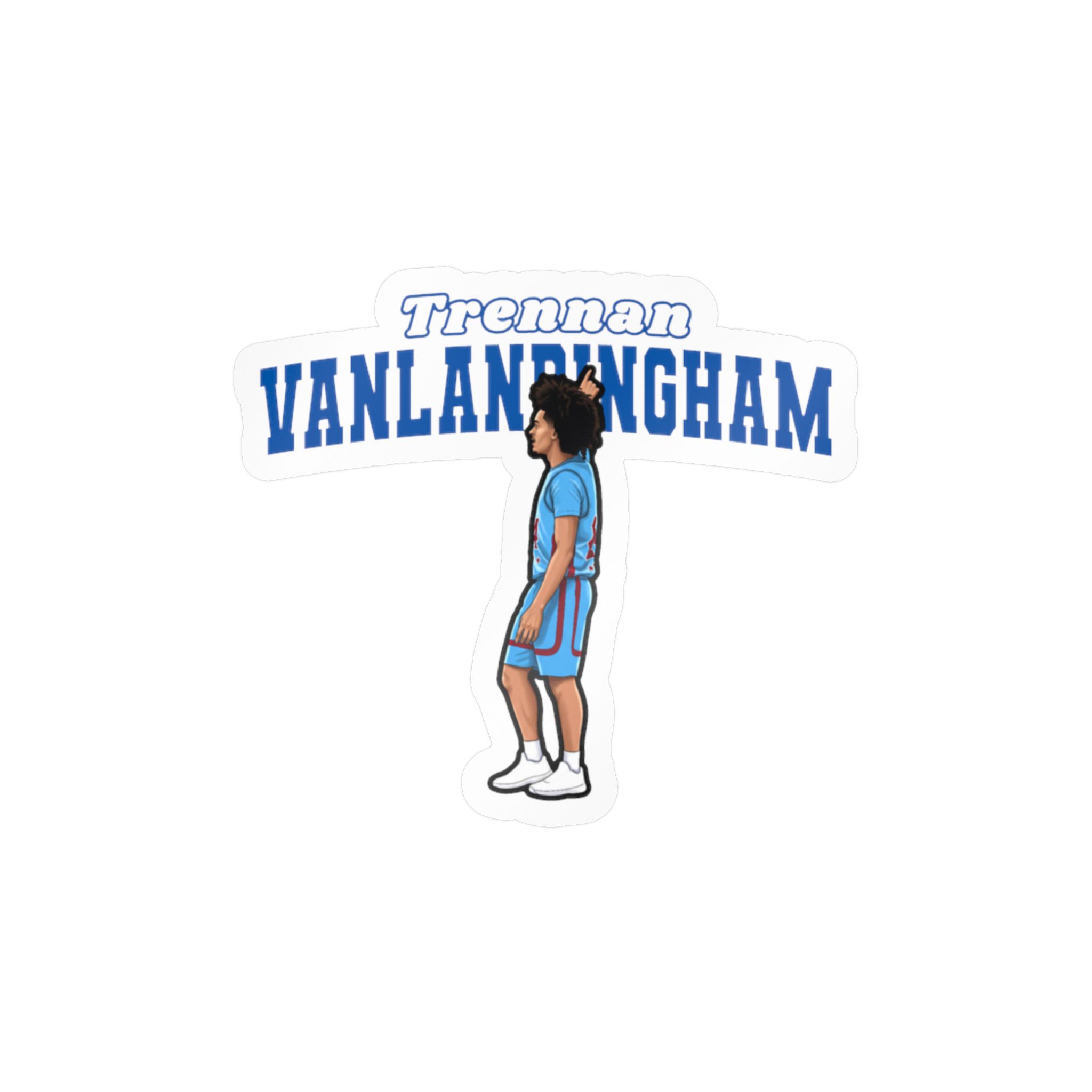 Vinyl Sticker — character_name_arch in Classic