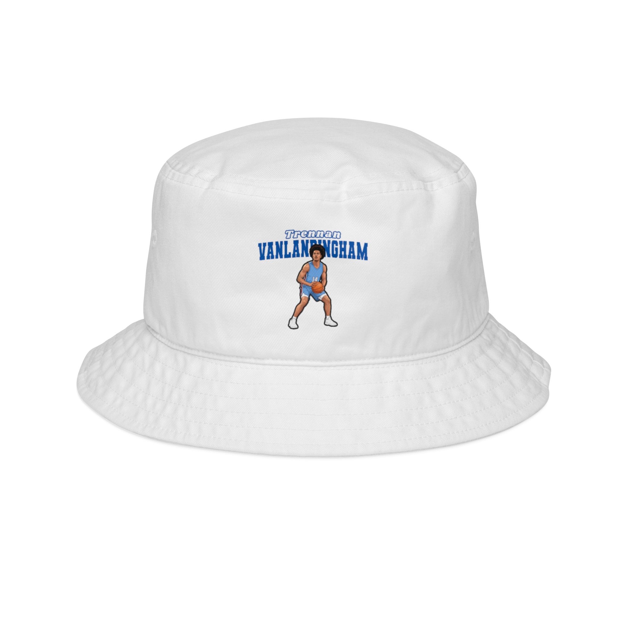 Bucket Hat — character_name_arch in White