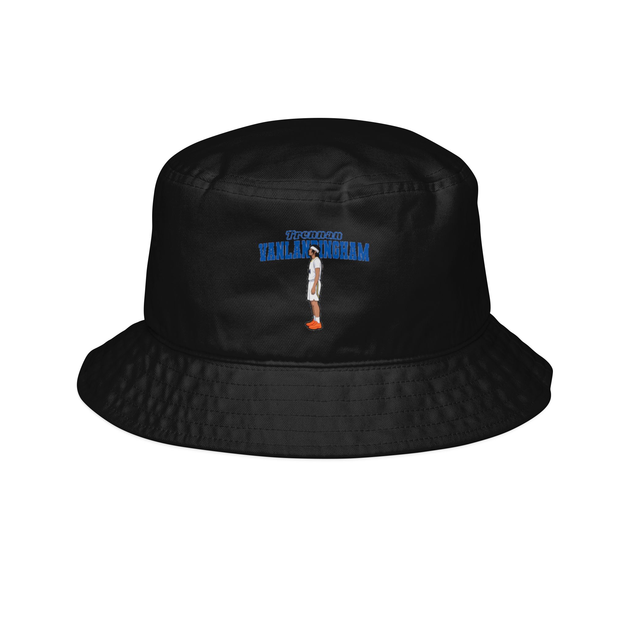 Bucket Hat — character_name_arch in Black