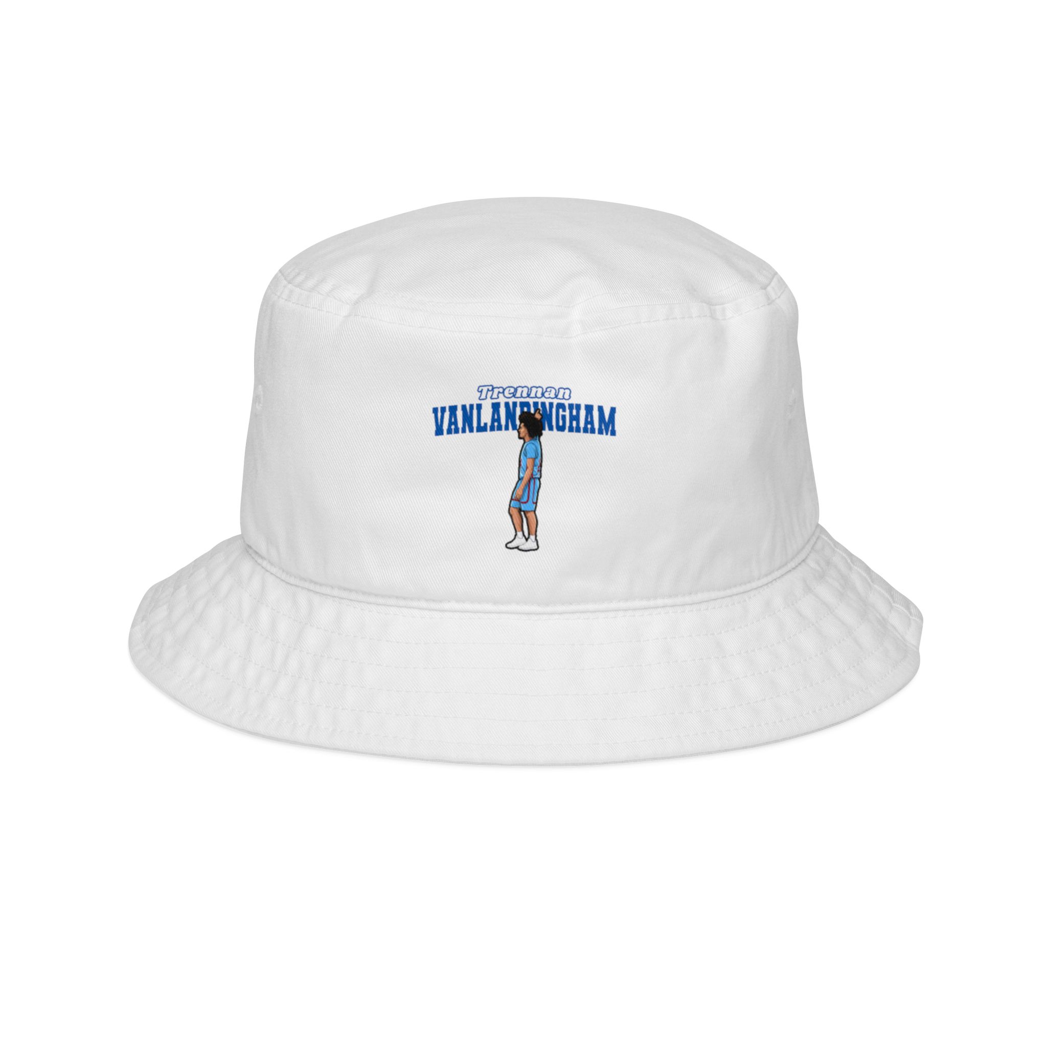 Bucket Hat — character_name_arch in White