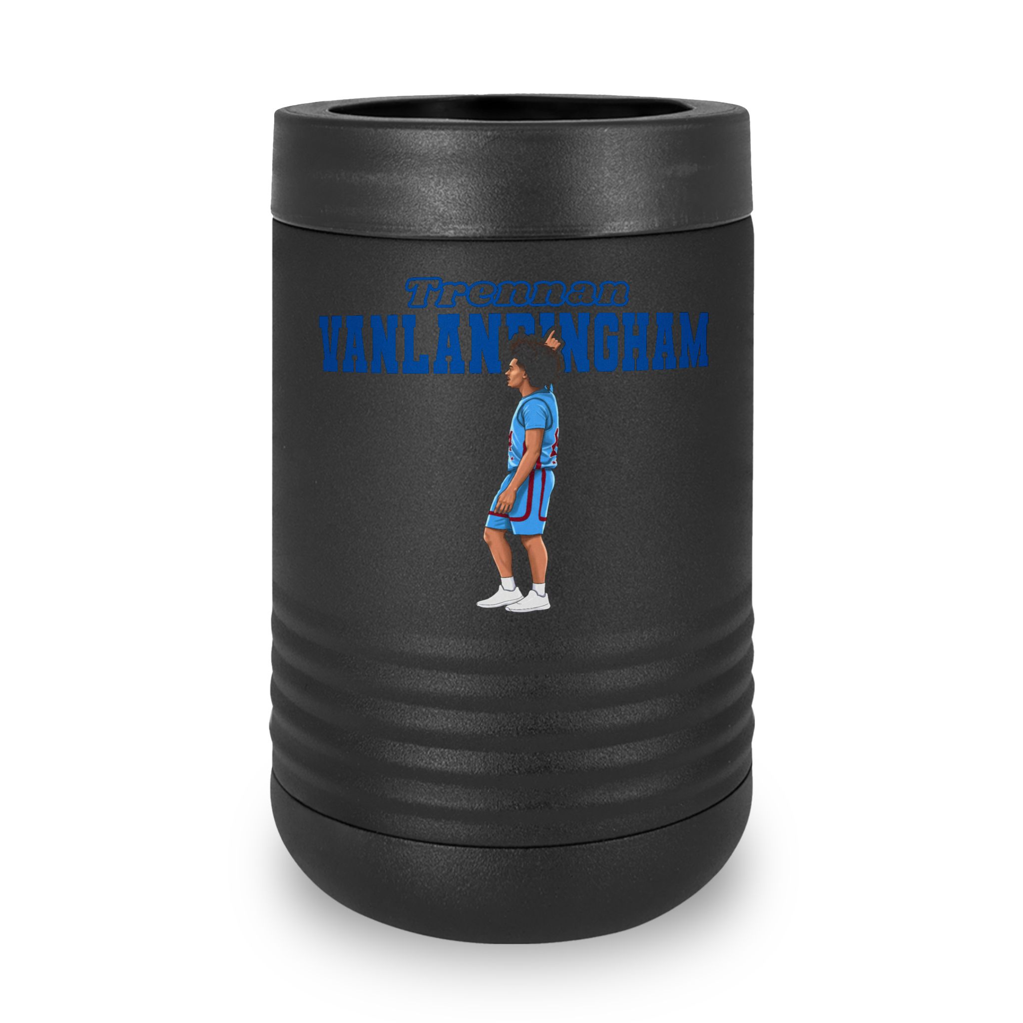 Stainless Can Cooler — character_name_arch in Black