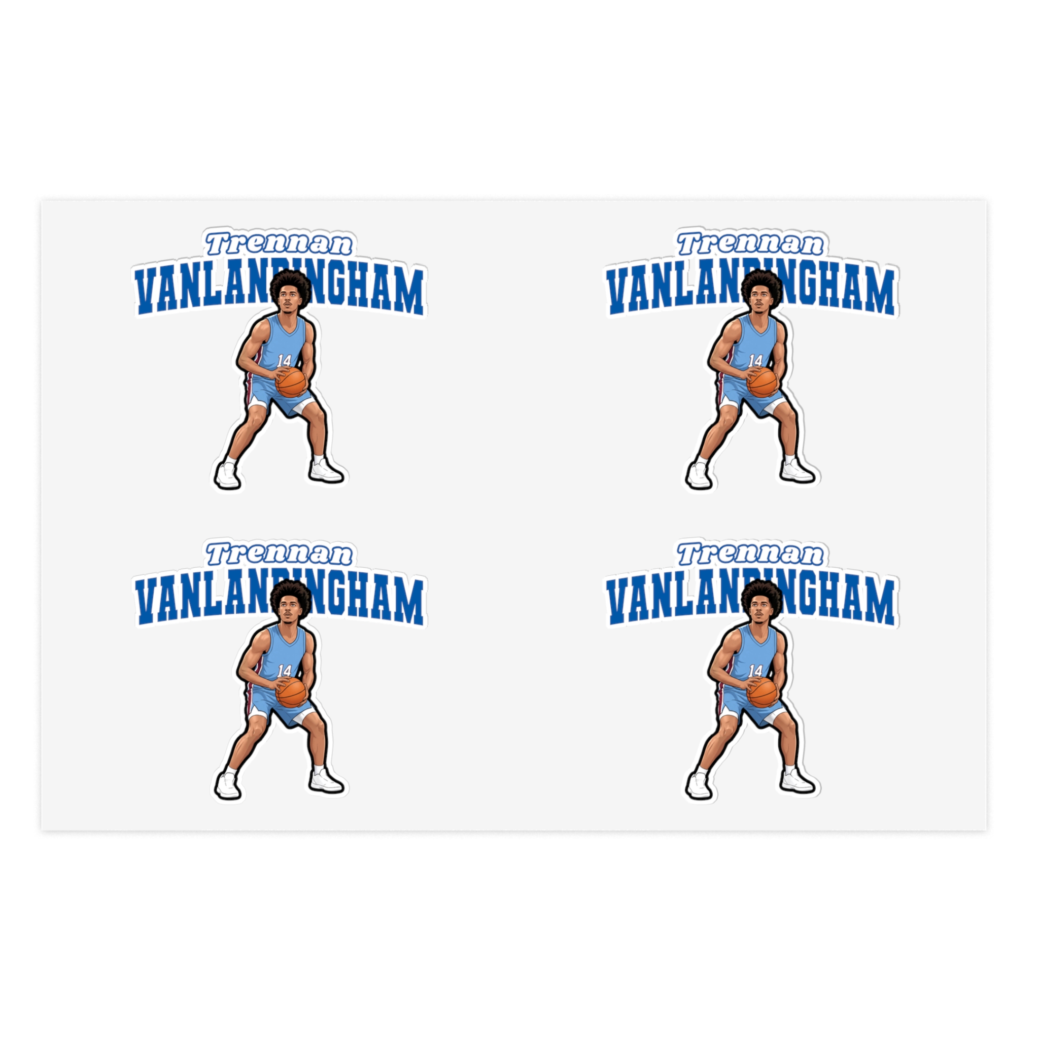 Sticker Sheet — character_name_arch in Classic