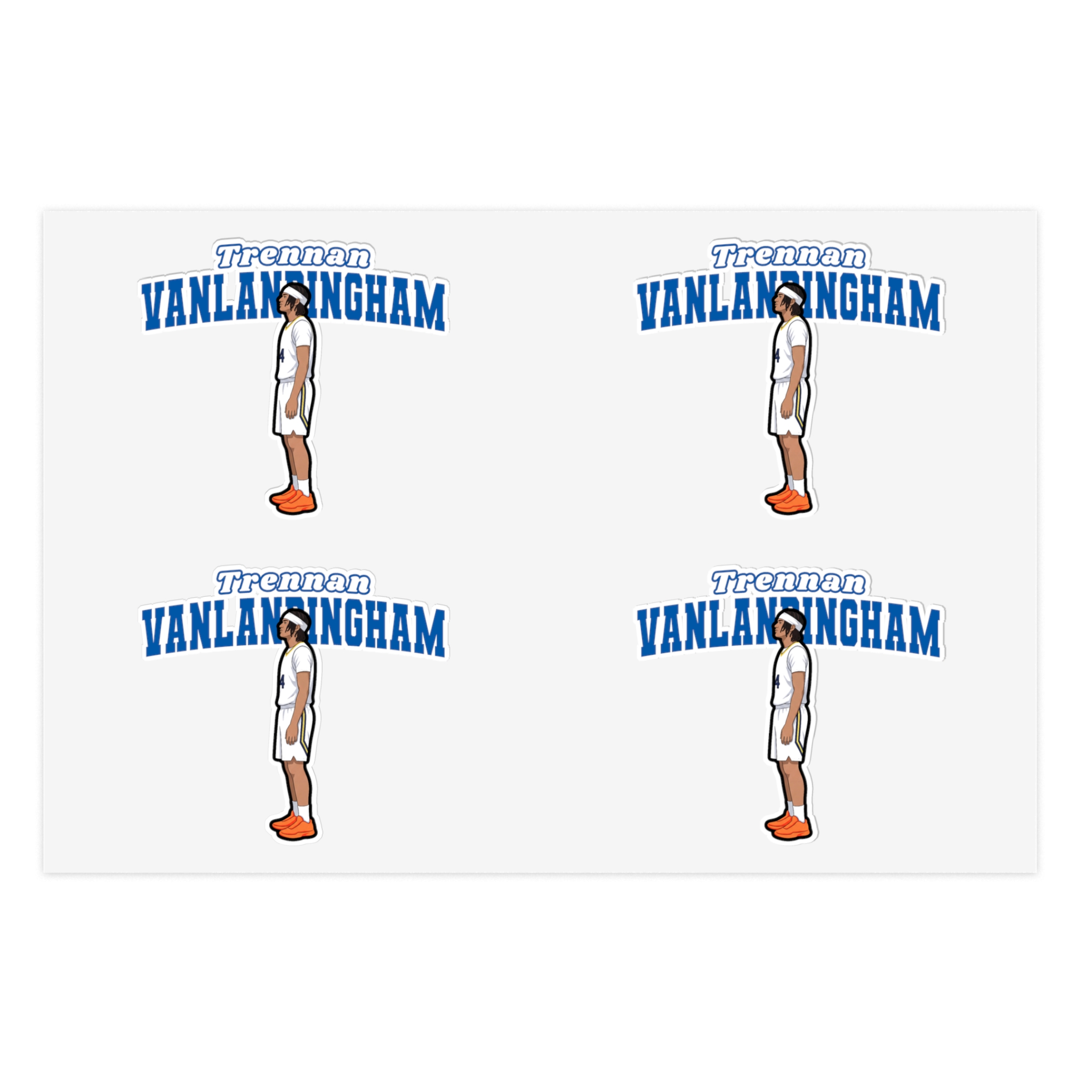 Sticker Sheet — character_name_arch in Classic