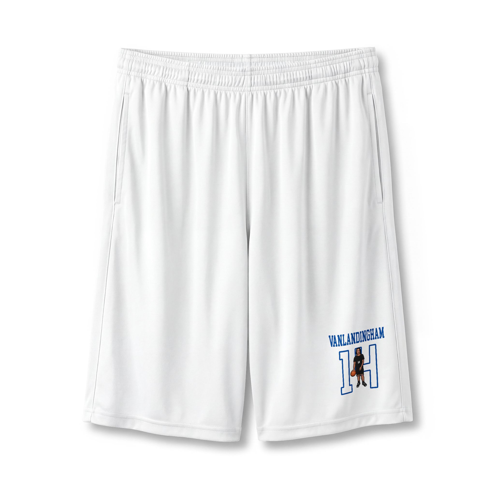 Shorts — character_shirsey in White