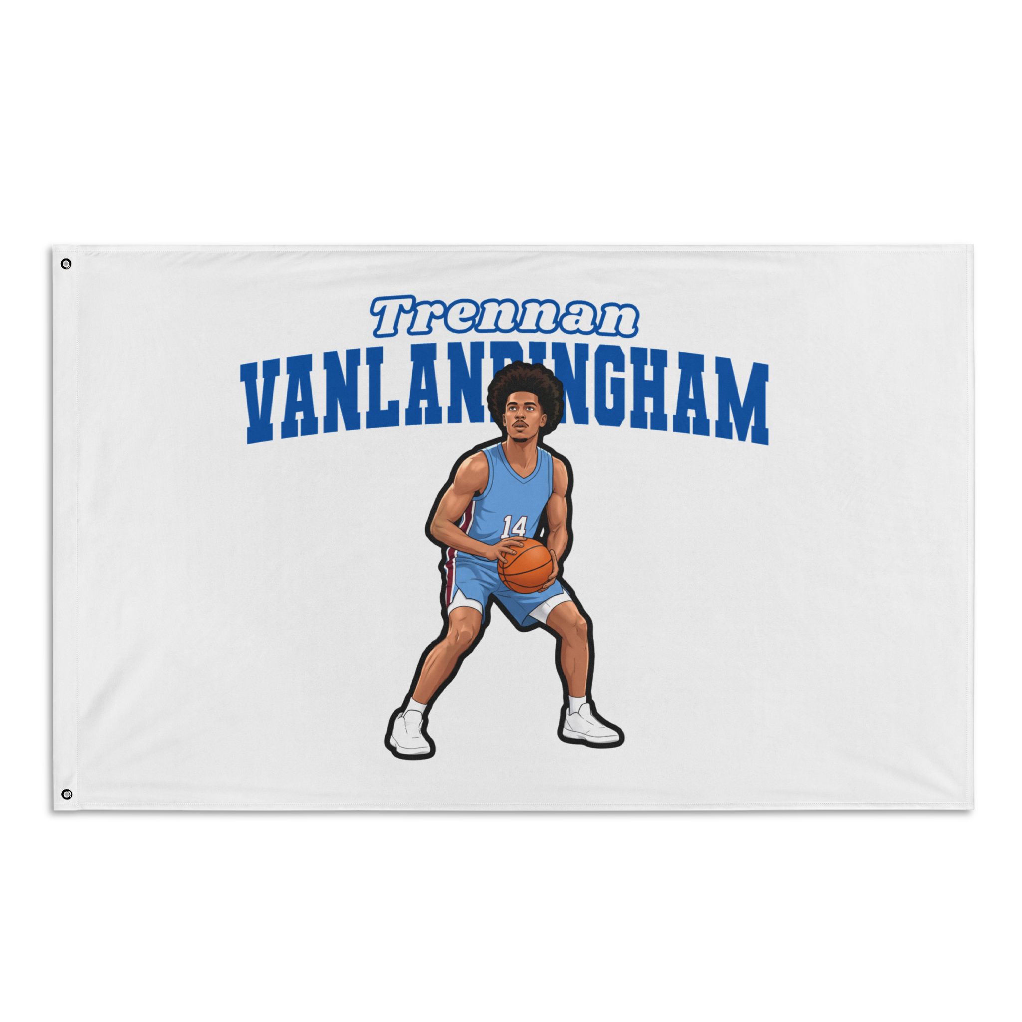 Flag (35 × 56 in) — character_name_arch in Classic