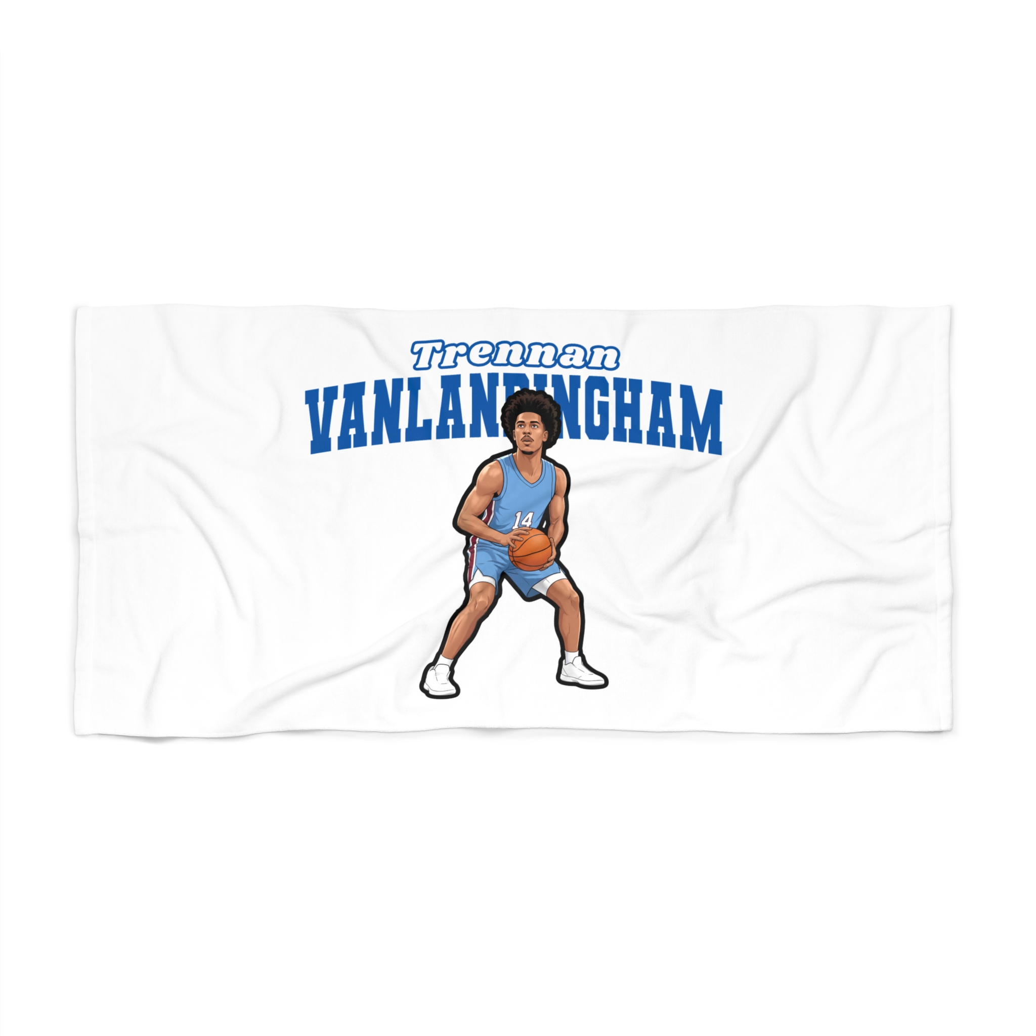 Beach Towel — character_name_arch in Classic