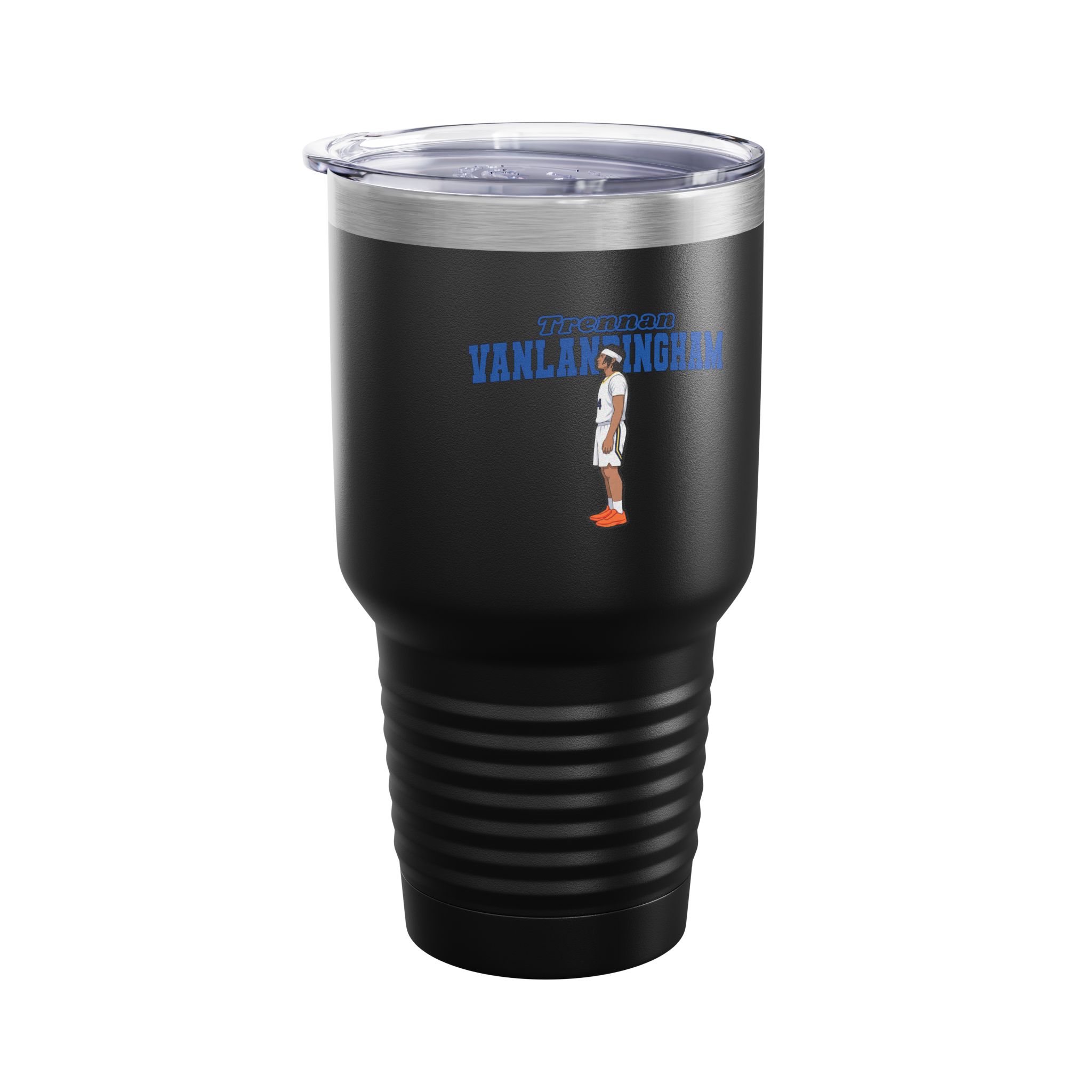 30oz Tumbler — character_name_arch in Black