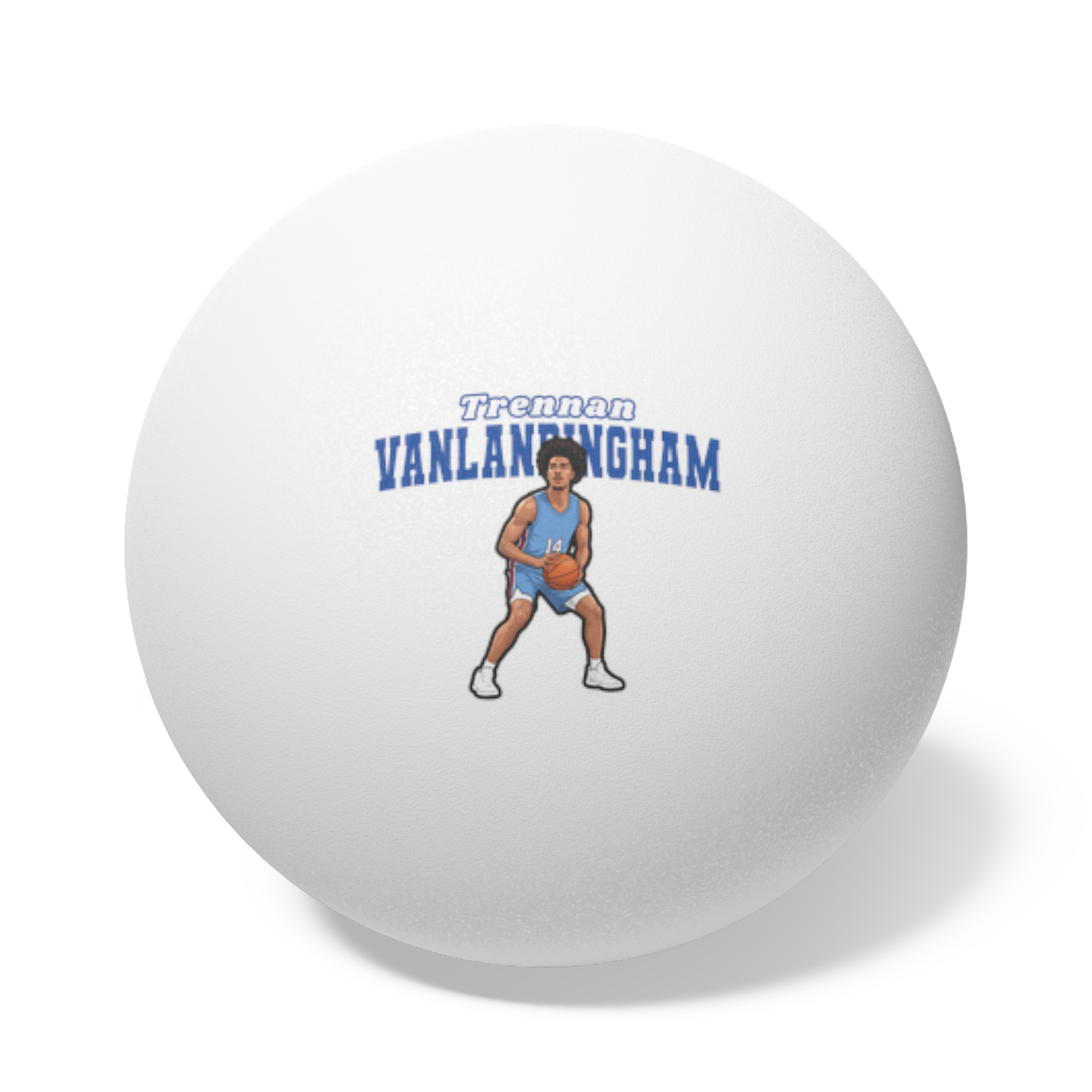 Ping Pong Balls, 6 pcs — character_name_arch in White