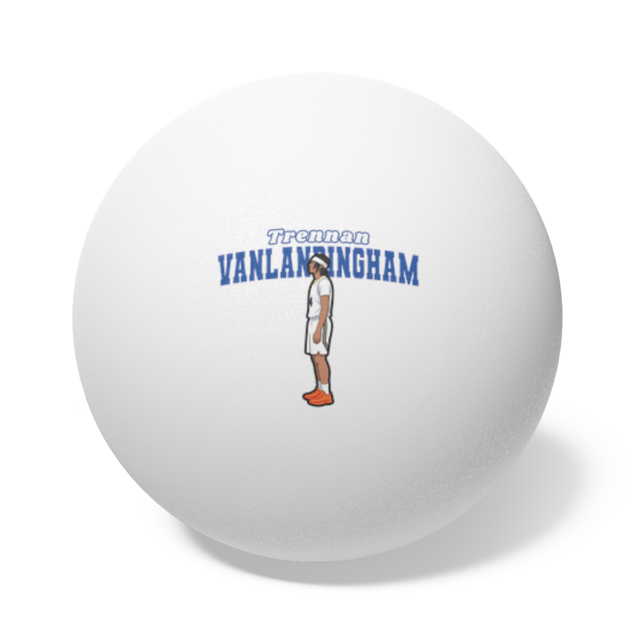 Ping Pong Balls, 6 pcs — character_name_arch in White