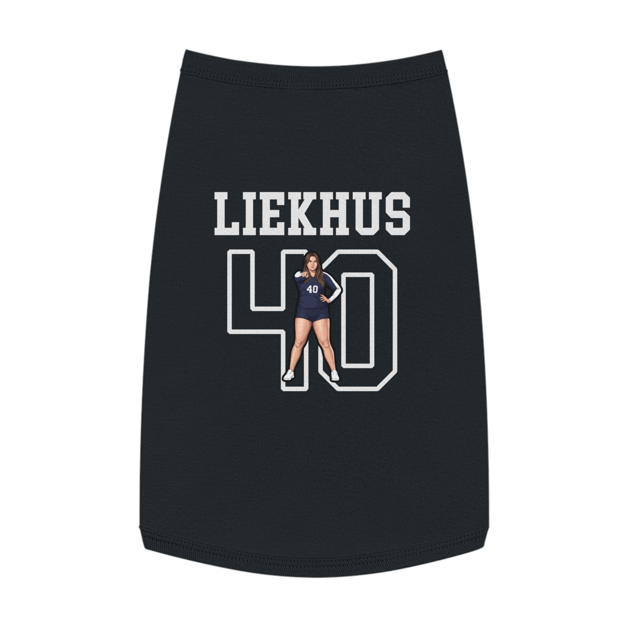 Pet Tank Top — character_shirsey in Black