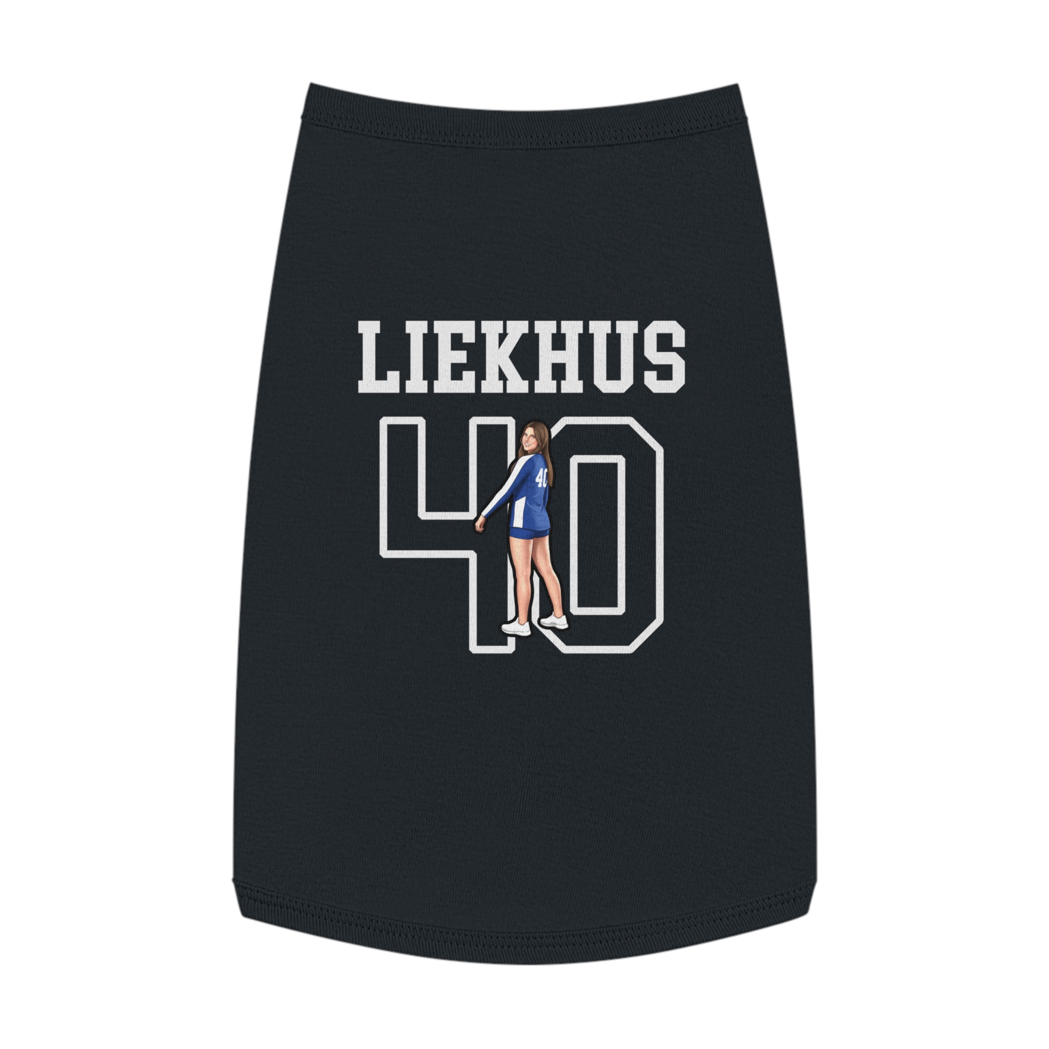 Pet Tank Top — character_shirsey in Black