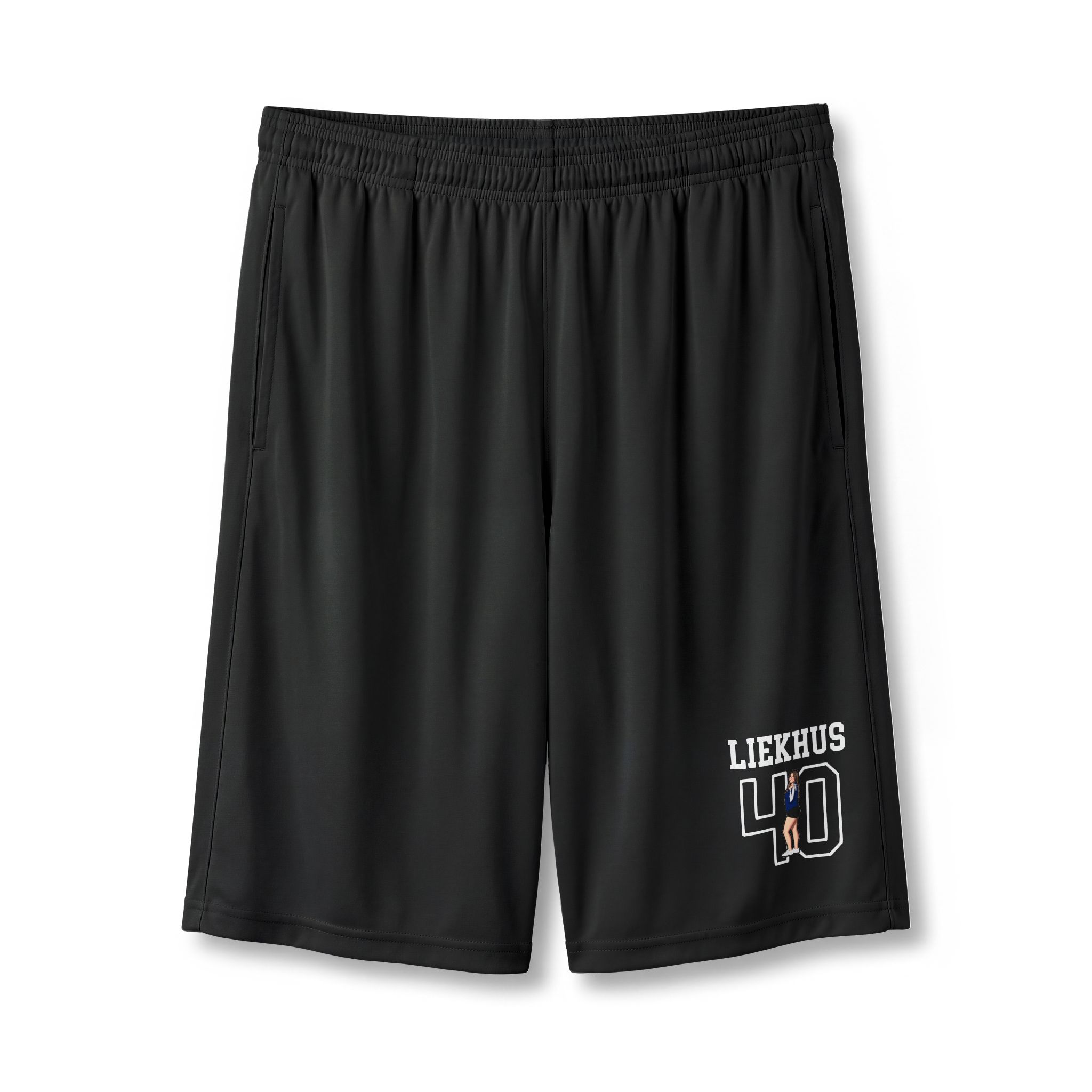 Shorts — character_shirsey in Black