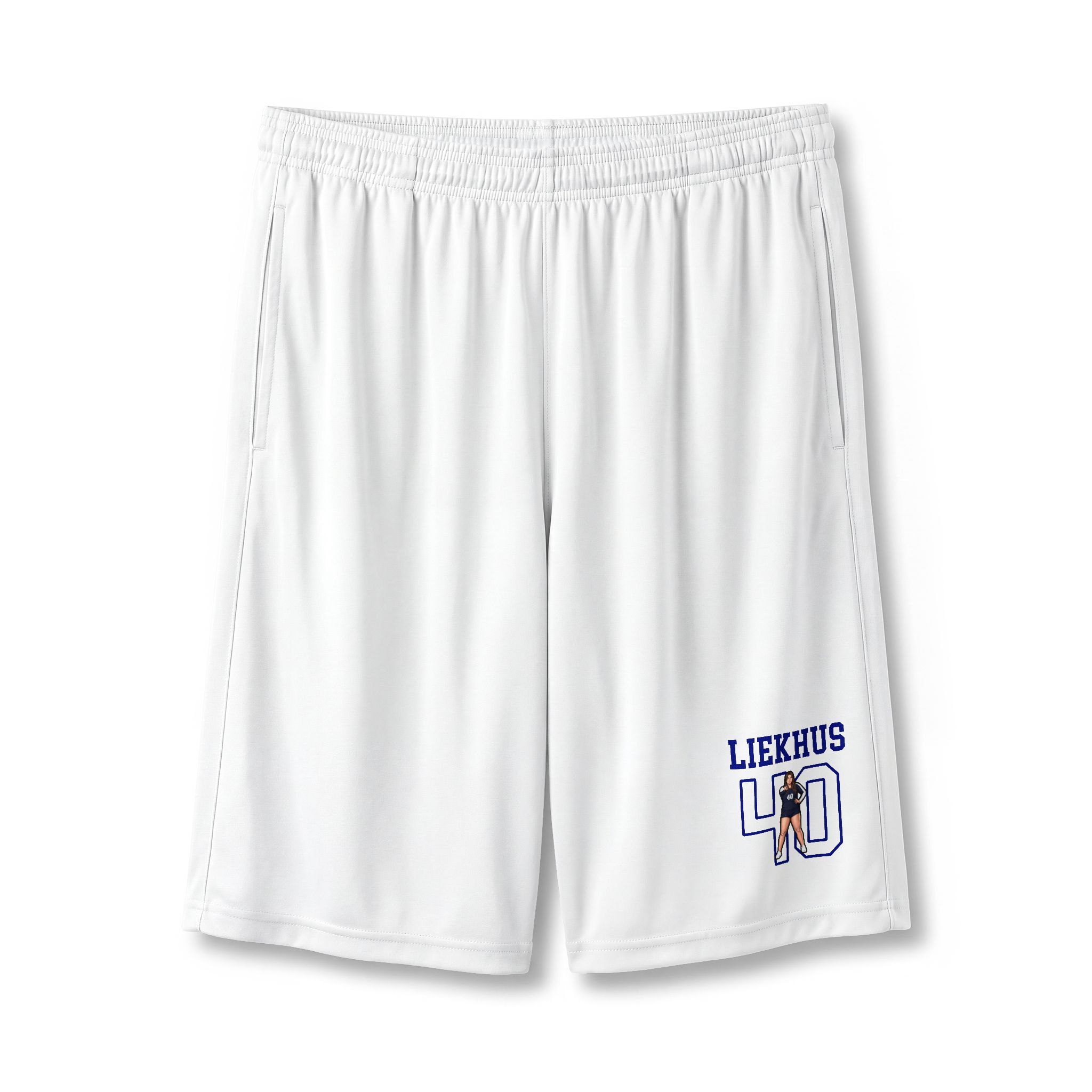Shorts — character_shirsey in White