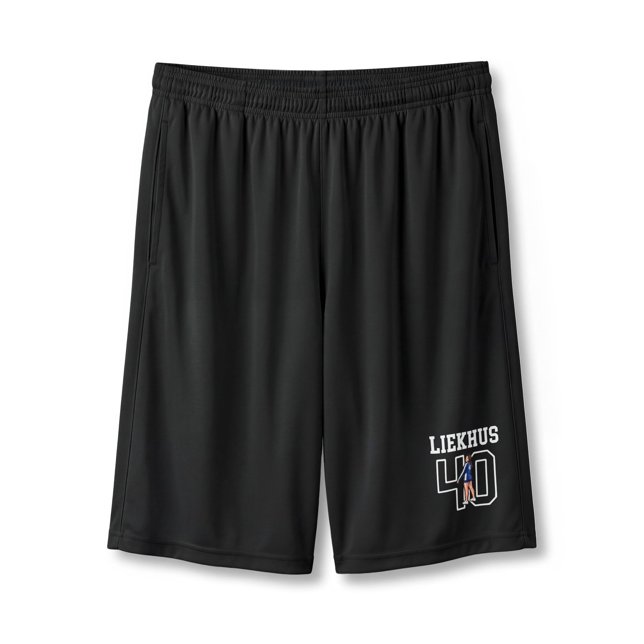 Shorts — character_shirsey in Black