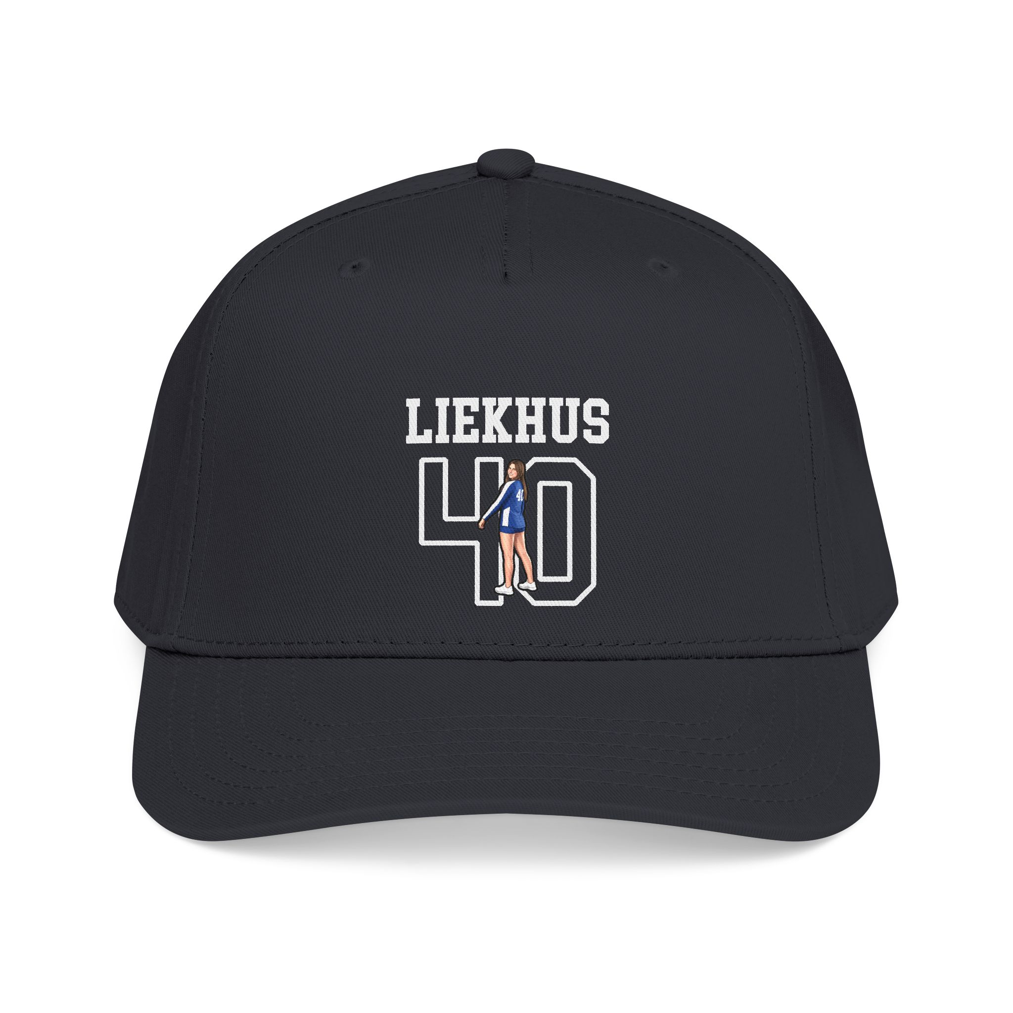 Baseball Cap — character_shirsey in Black