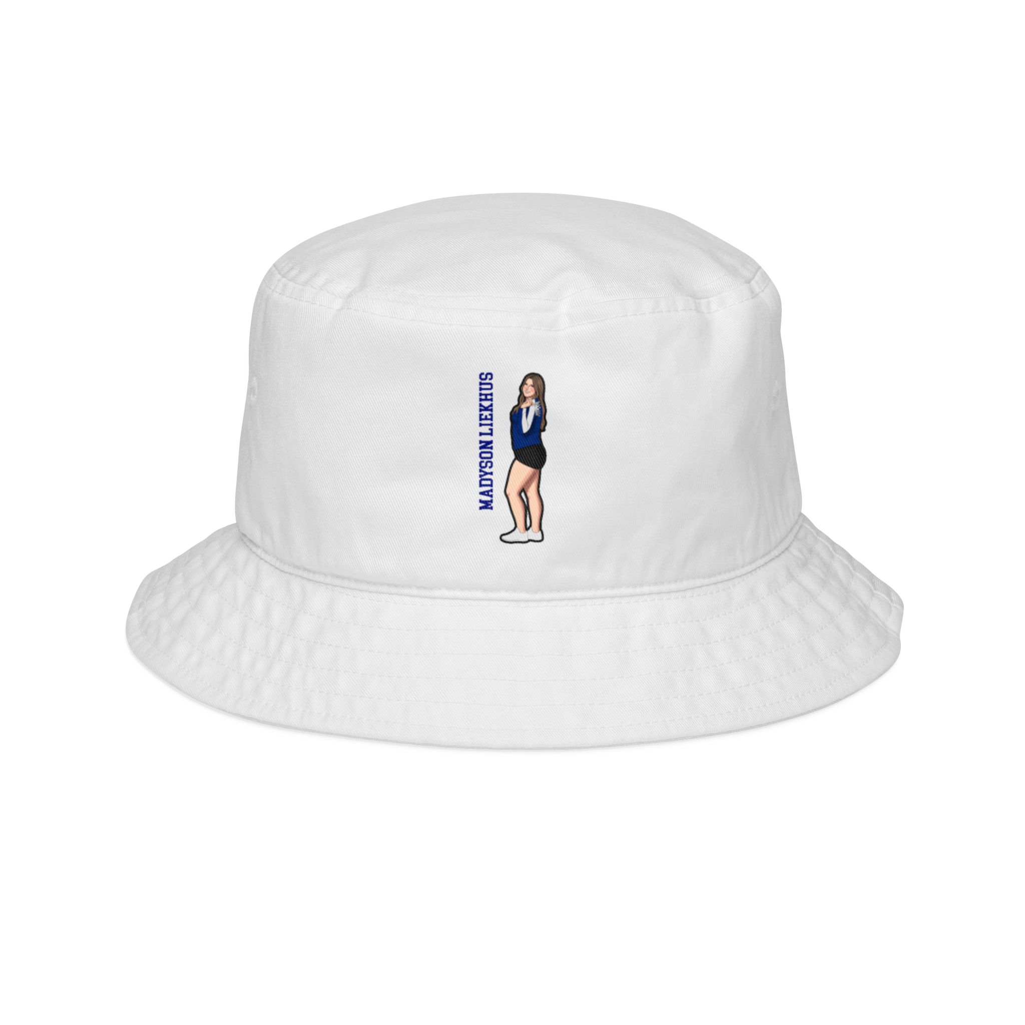 Bucket Hat — character_name_vertical in White