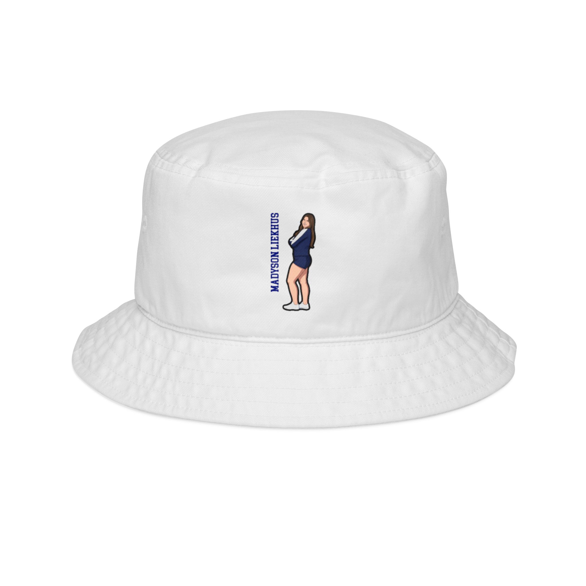 Bucket Hat — character_name_vertical in White