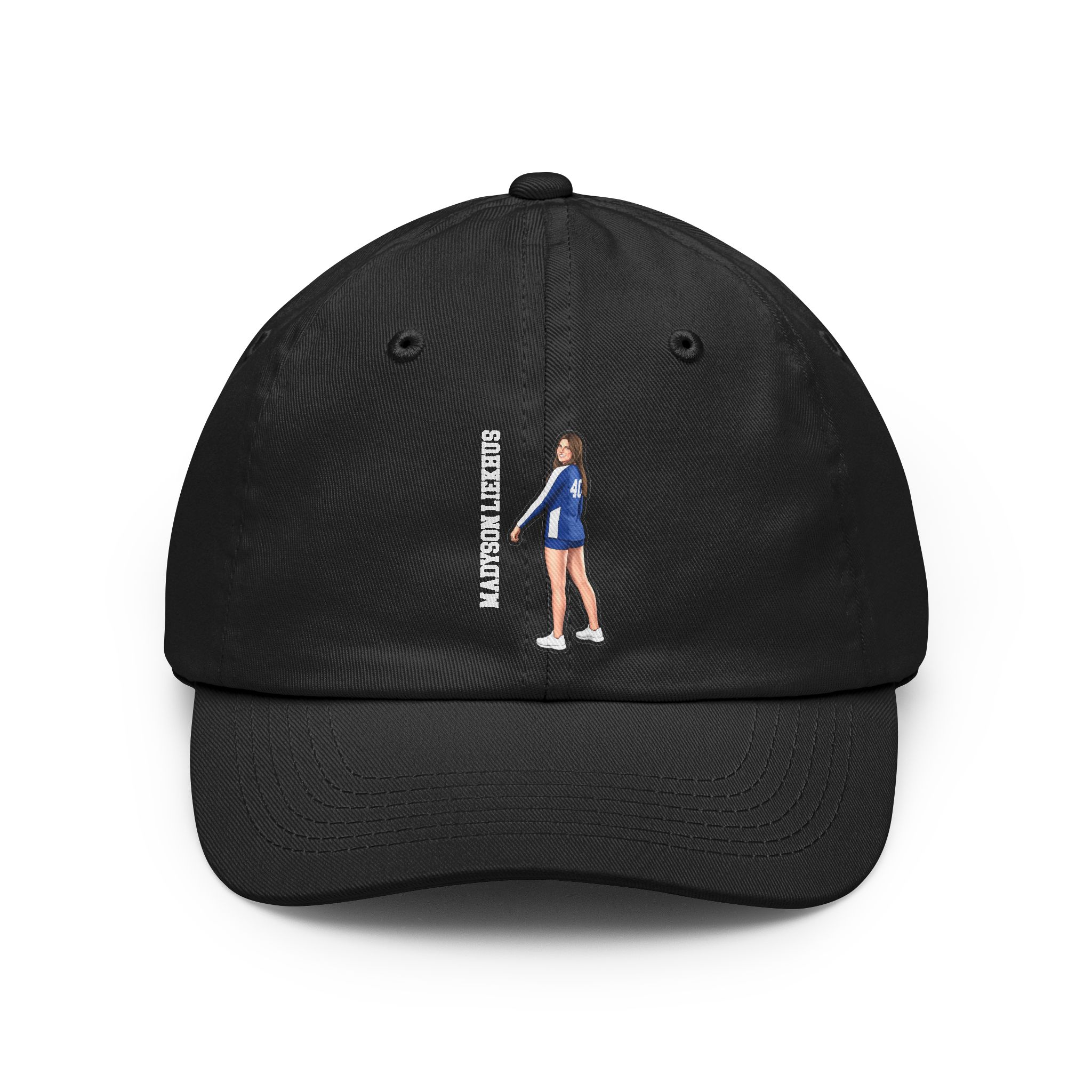 Classic Cap — character_name_vertical in Black