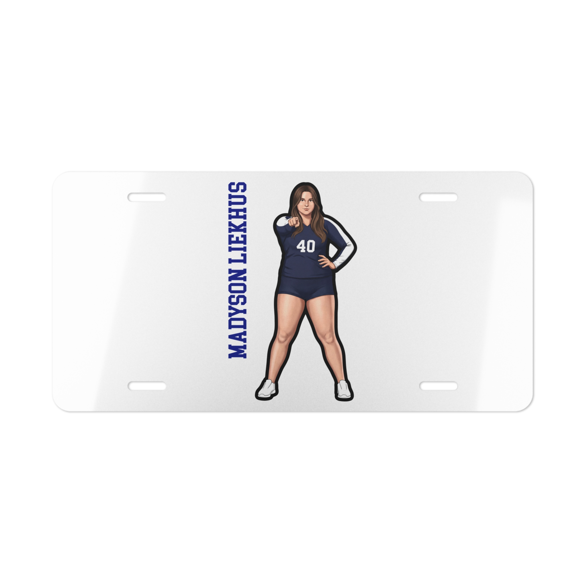 License Plate — character_name_vertical in Classic
