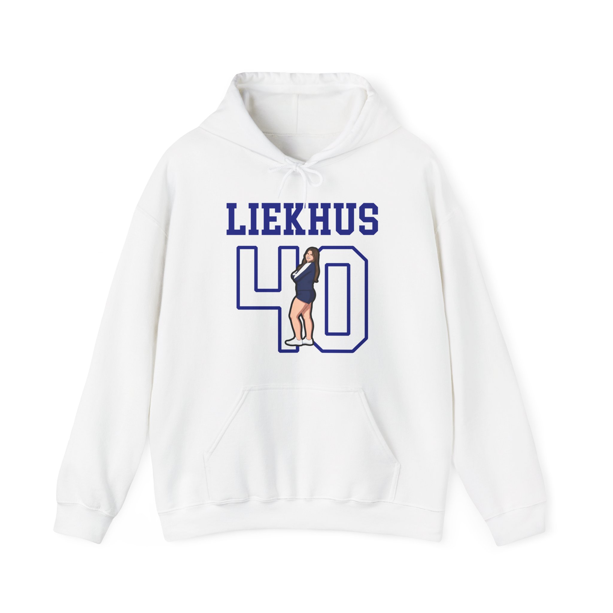 Hoodie — character_shirsey in White