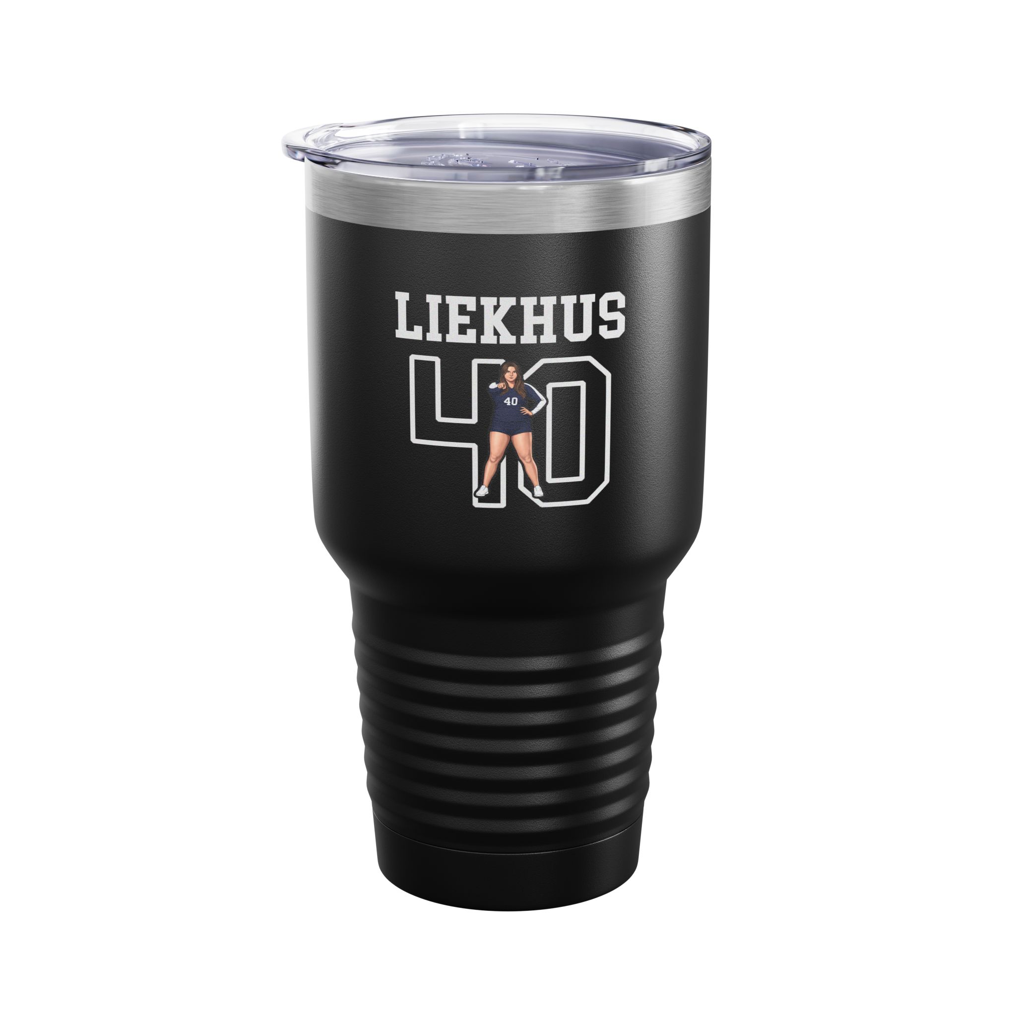 30oz Tumbler — character_shirsey in Black