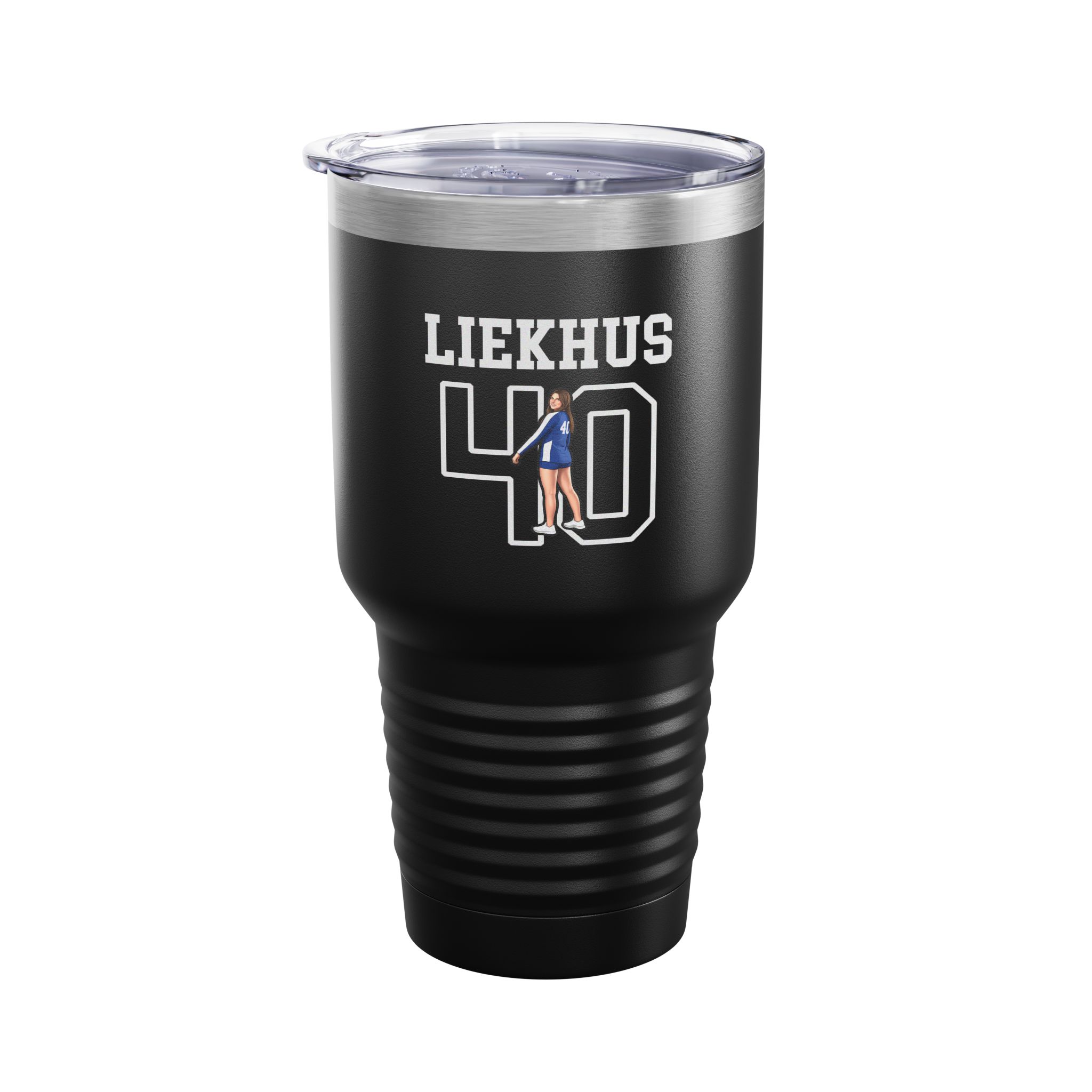 30oz Tumbler — character_shirsey in Black