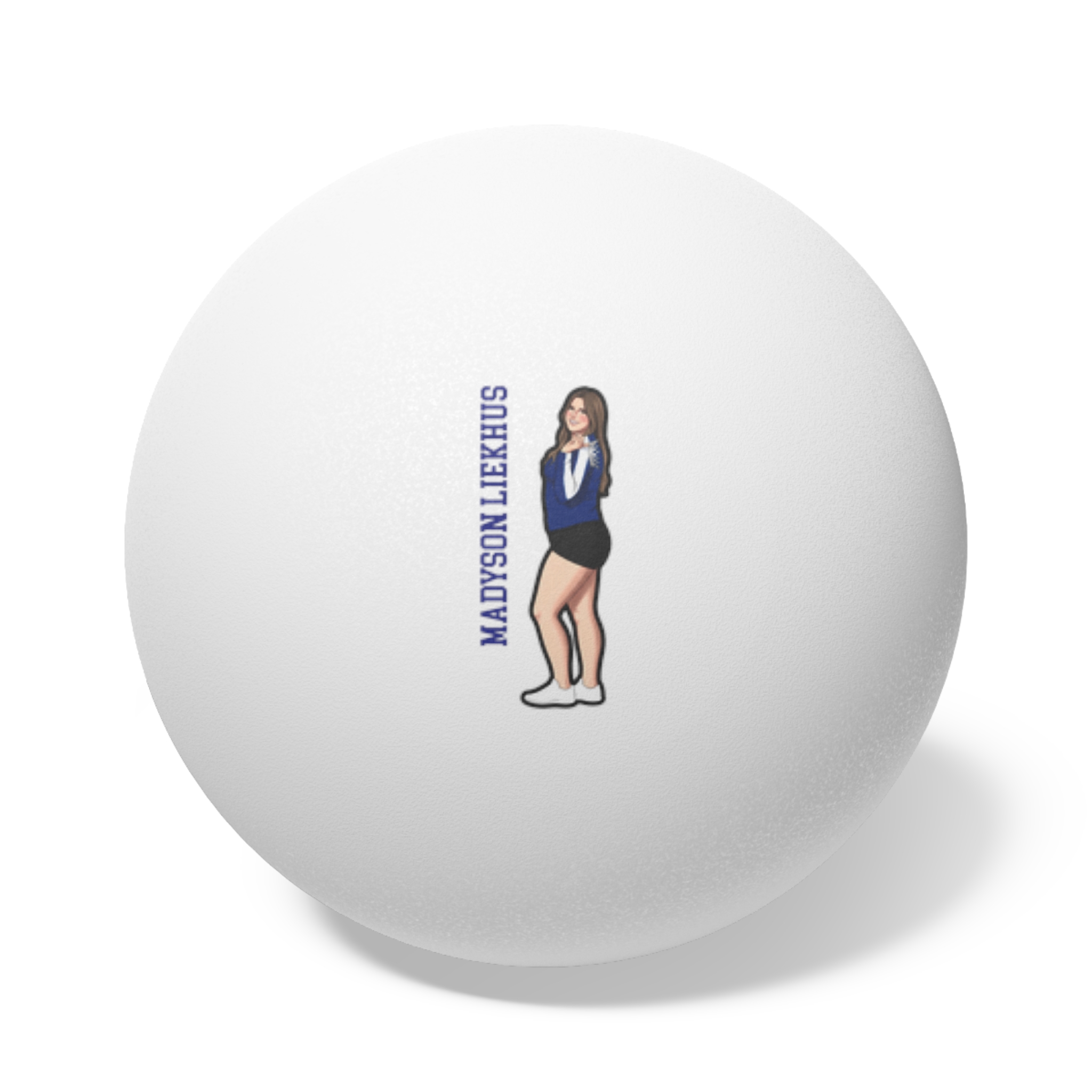 Ping Pong Balls, 6 pcs — character_name_vertical in White