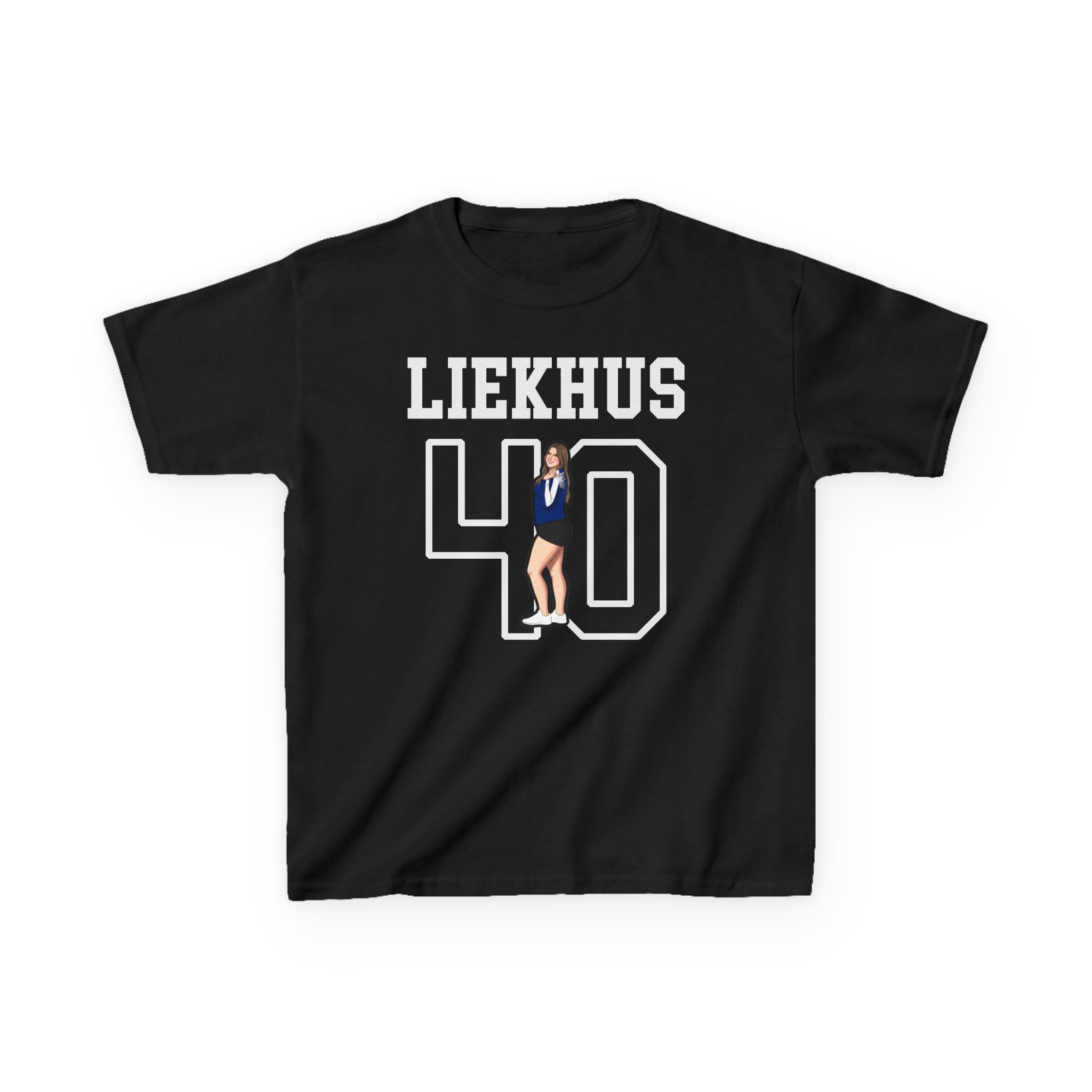 Youth Tee — character_shirsey in Black
