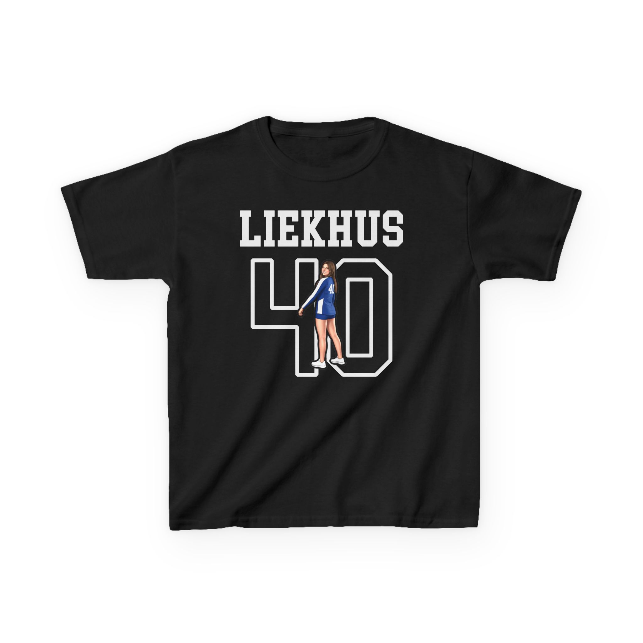 Youth Tee — character_shirsey in Black